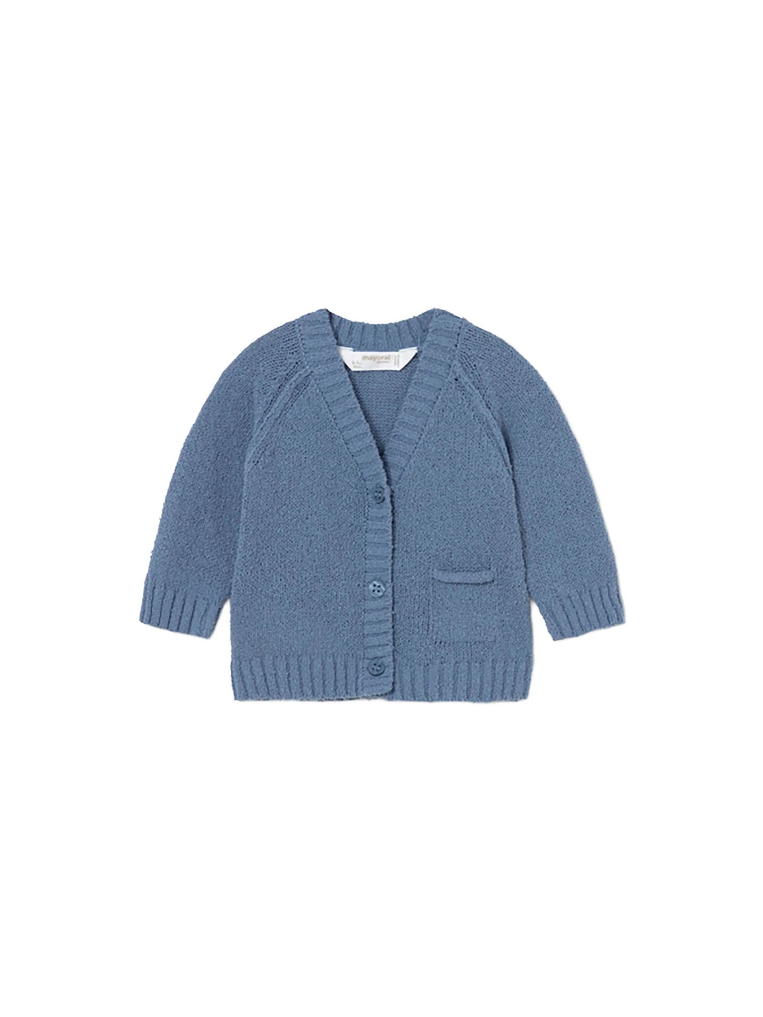 Cardigan Mayoral Neonato scollo a V con cottoni tricot stellare