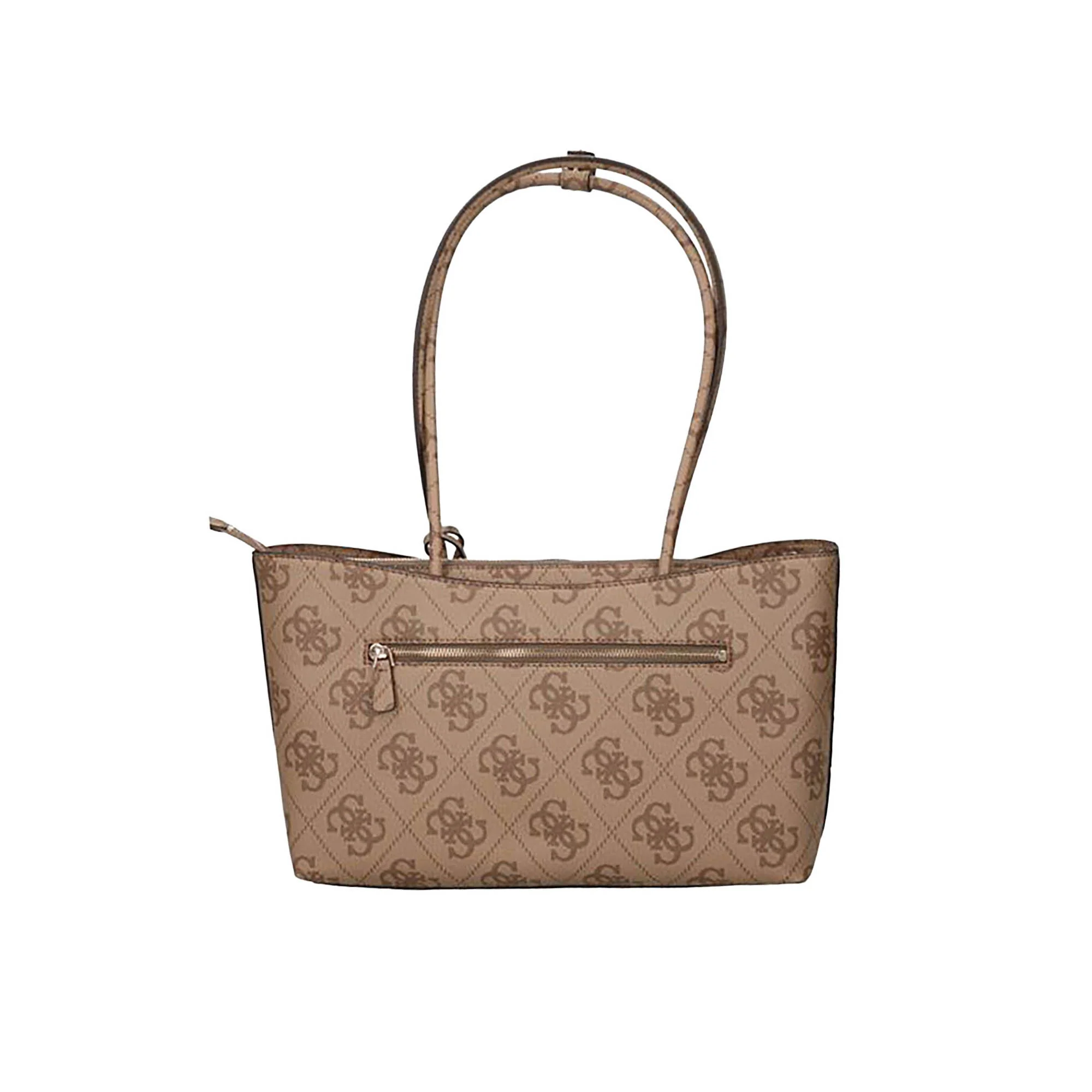 Borsa shopper Guess donna Carryall Girlfriend Janie logo latte - Image 2