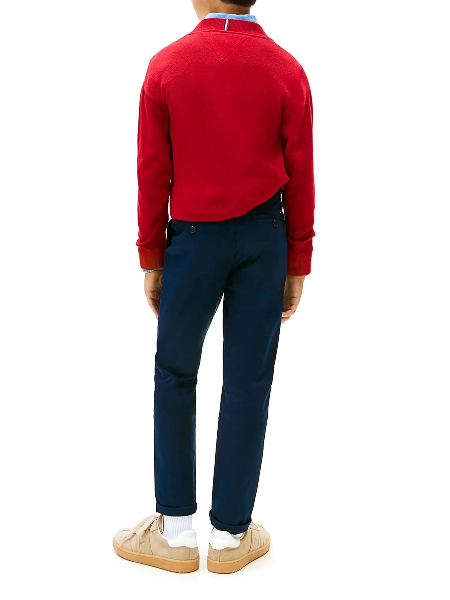 Pantalone chino 1985 Tommy Hilfiger ragazzo blu - Image 3