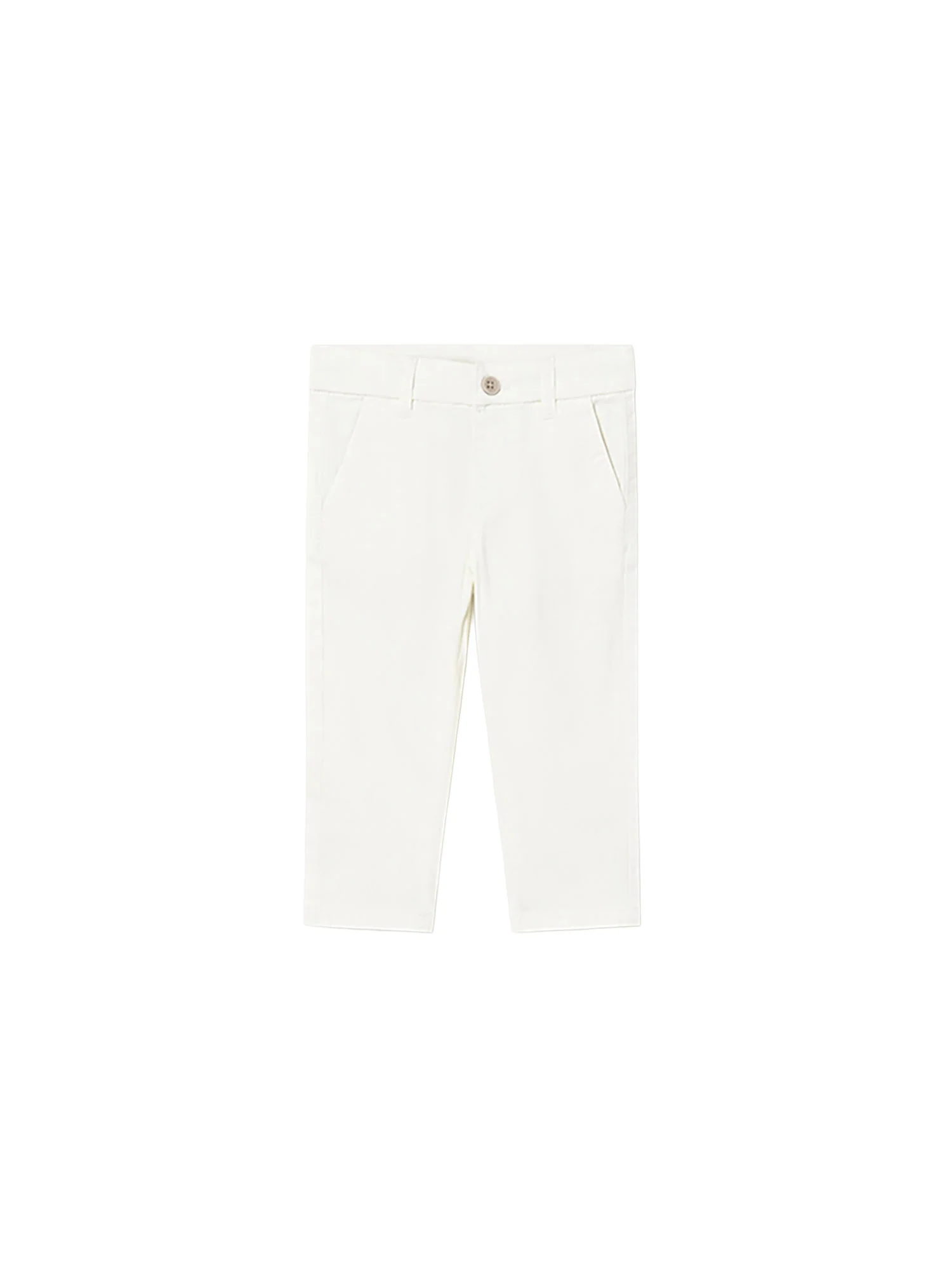 Chino Mayoral Bambino basic stretch panna