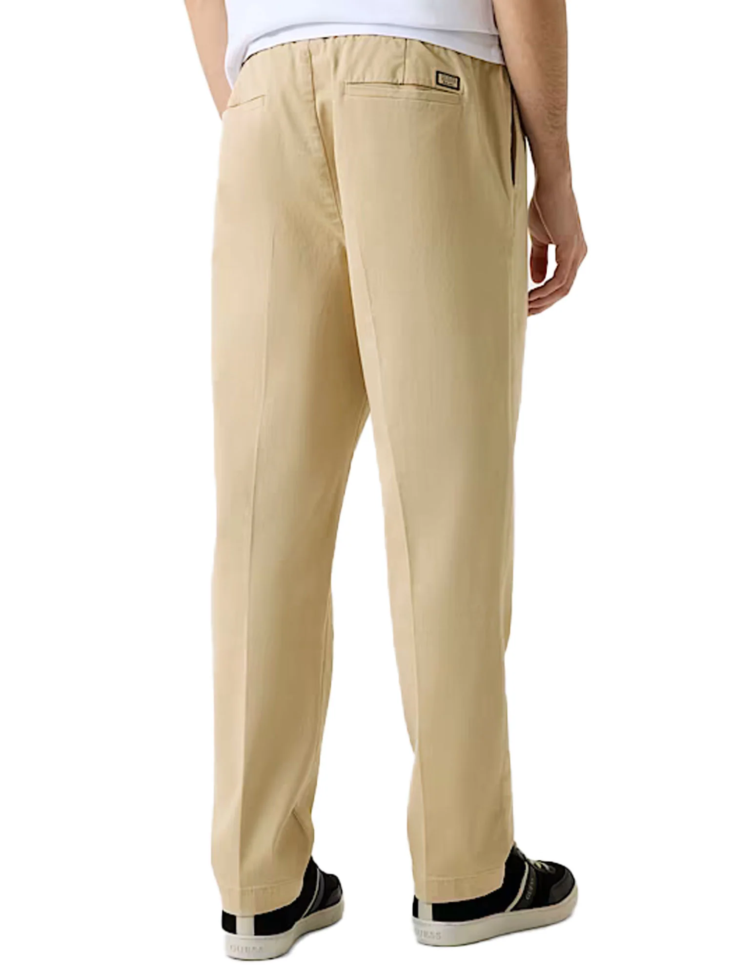 Chino Guess uomo con coulisse Axel sabbia - Image 2