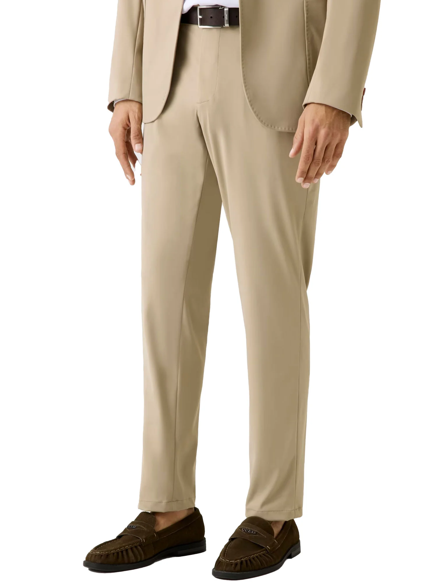 Chino Guess uomo con coulisse kaki