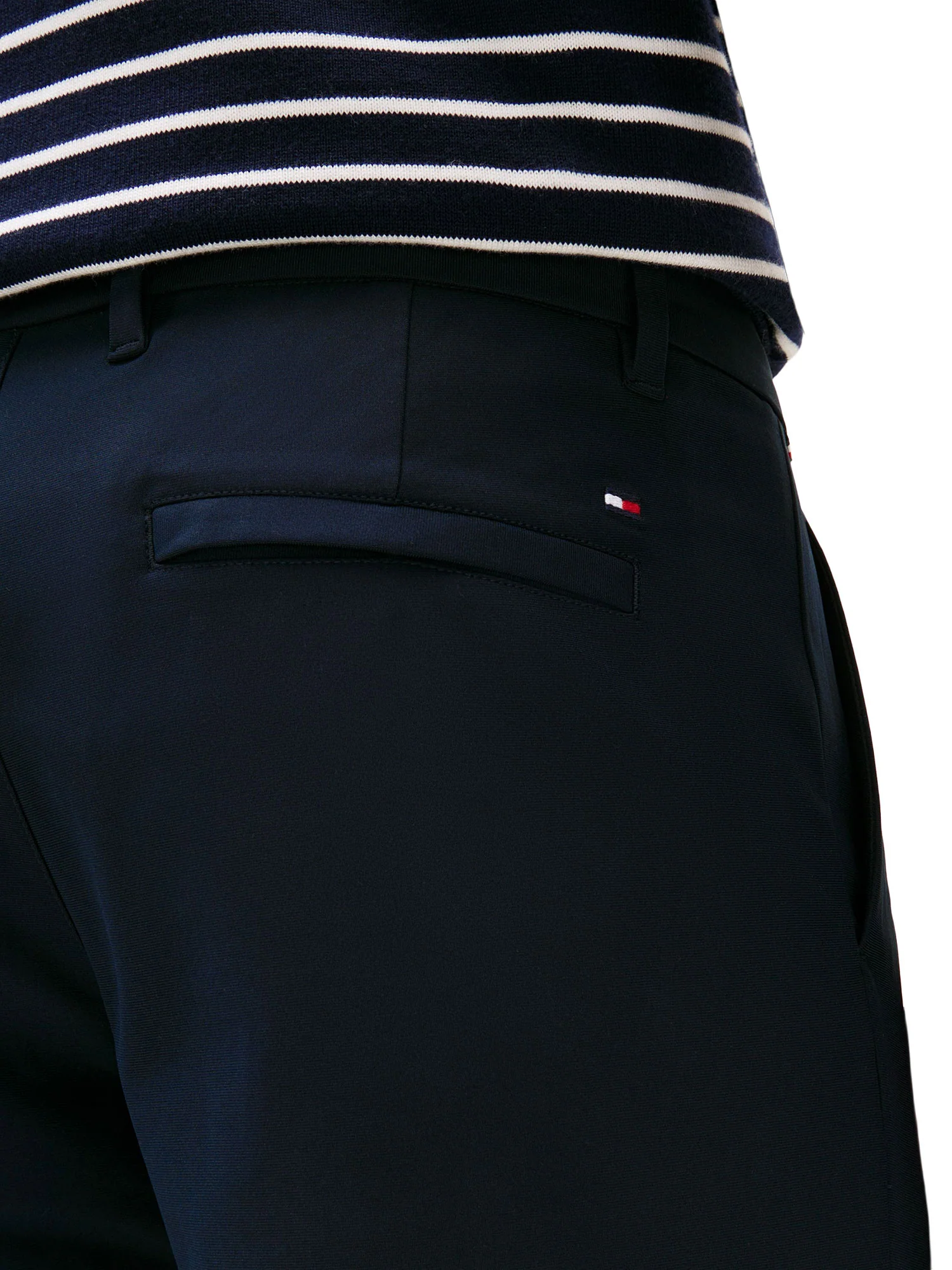 Pantalone chino Tommy Hilfiger uomo denton knit tech blu - Image 3