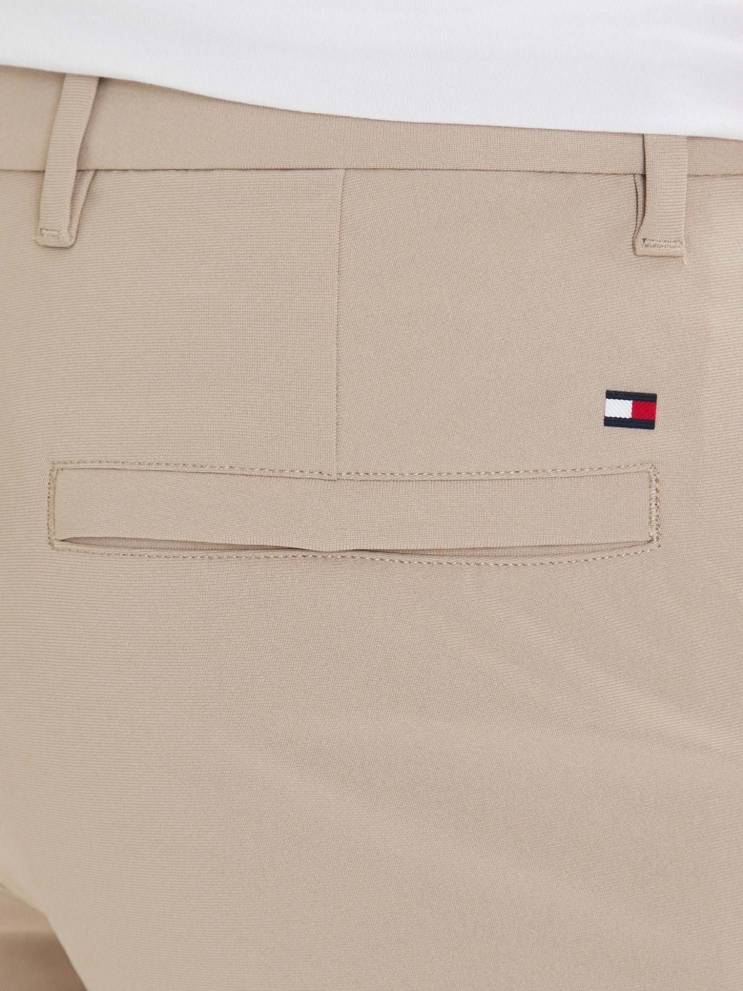 Pantalone chino Tommy Hilfiger modello denton knit tech taupe - Image 4