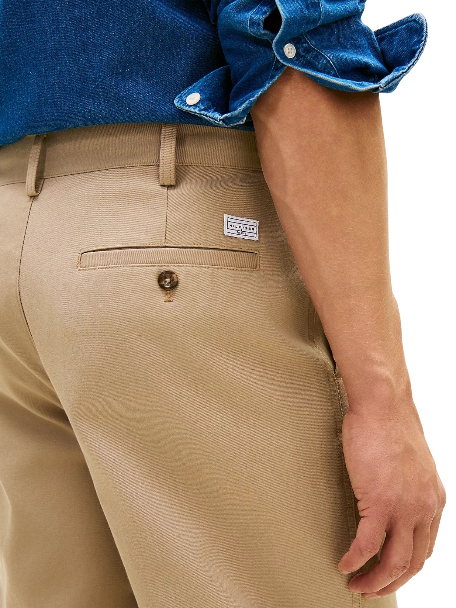 Pantalone chino Tommy Hilfiger modello murray heritage taupe - Image 4