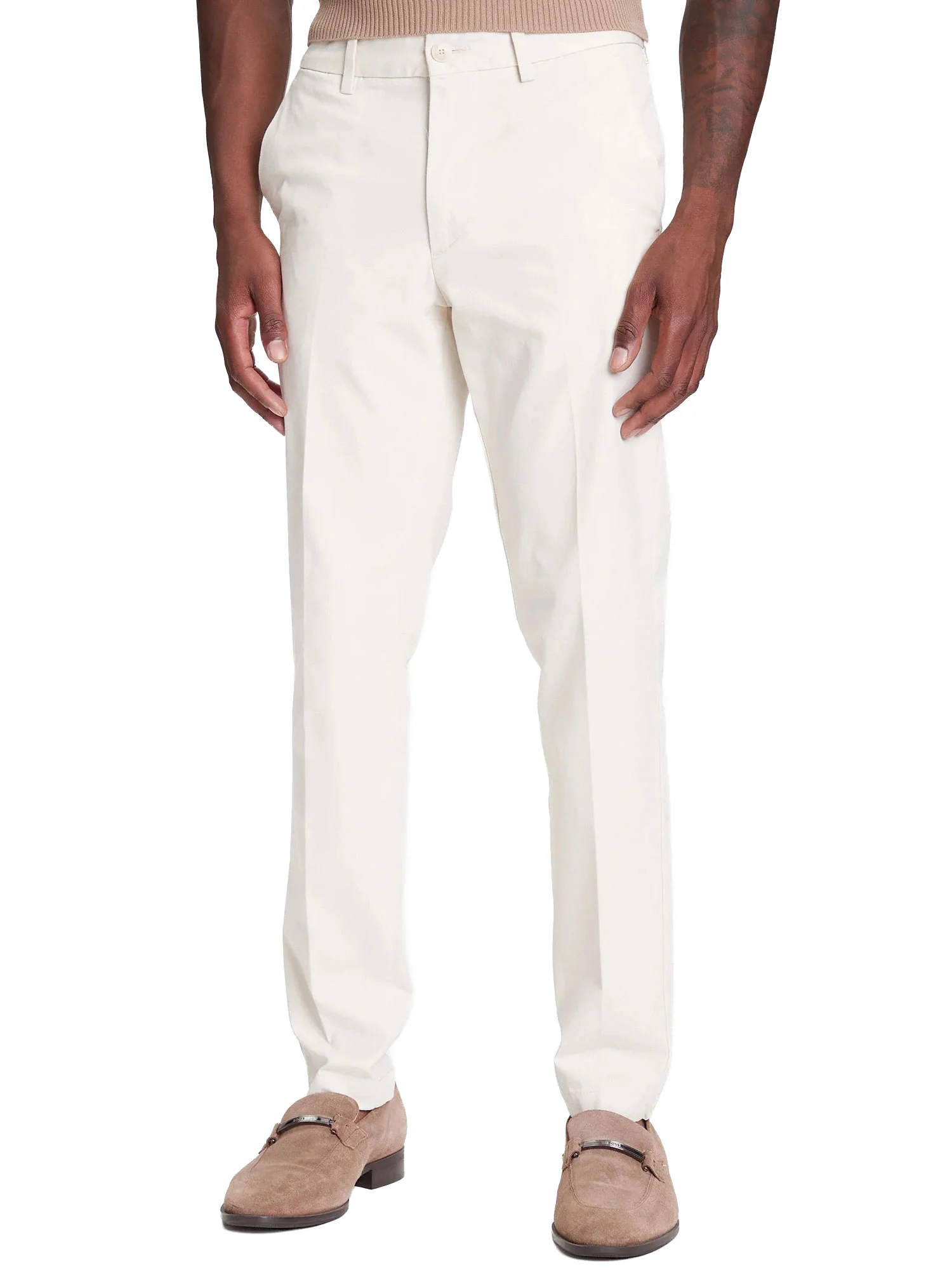 Chino Boss uomo P-Kaiton1 bianco