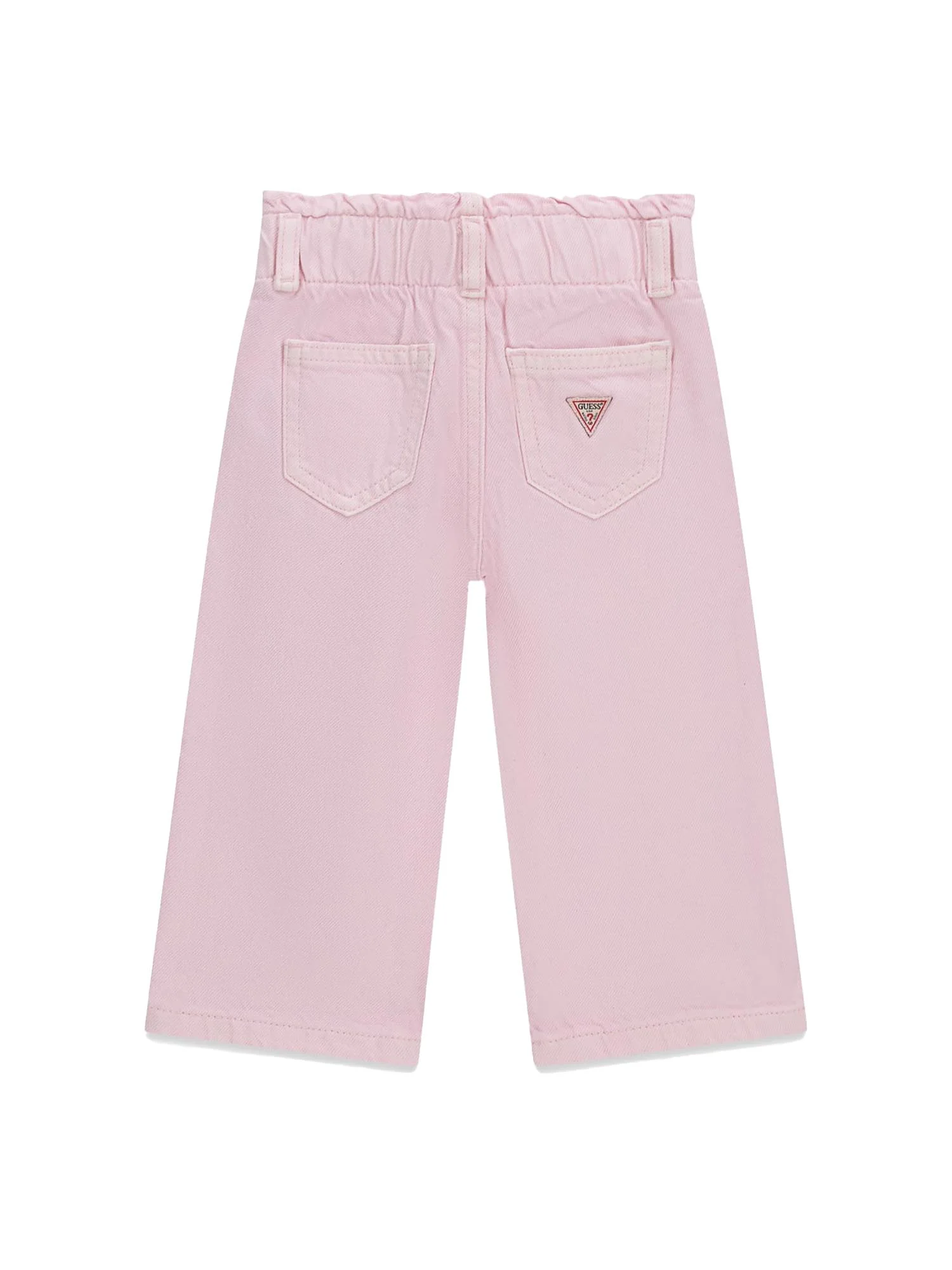 Pantalone chino Guess Bambina a palazzo denim rosa - Image 2