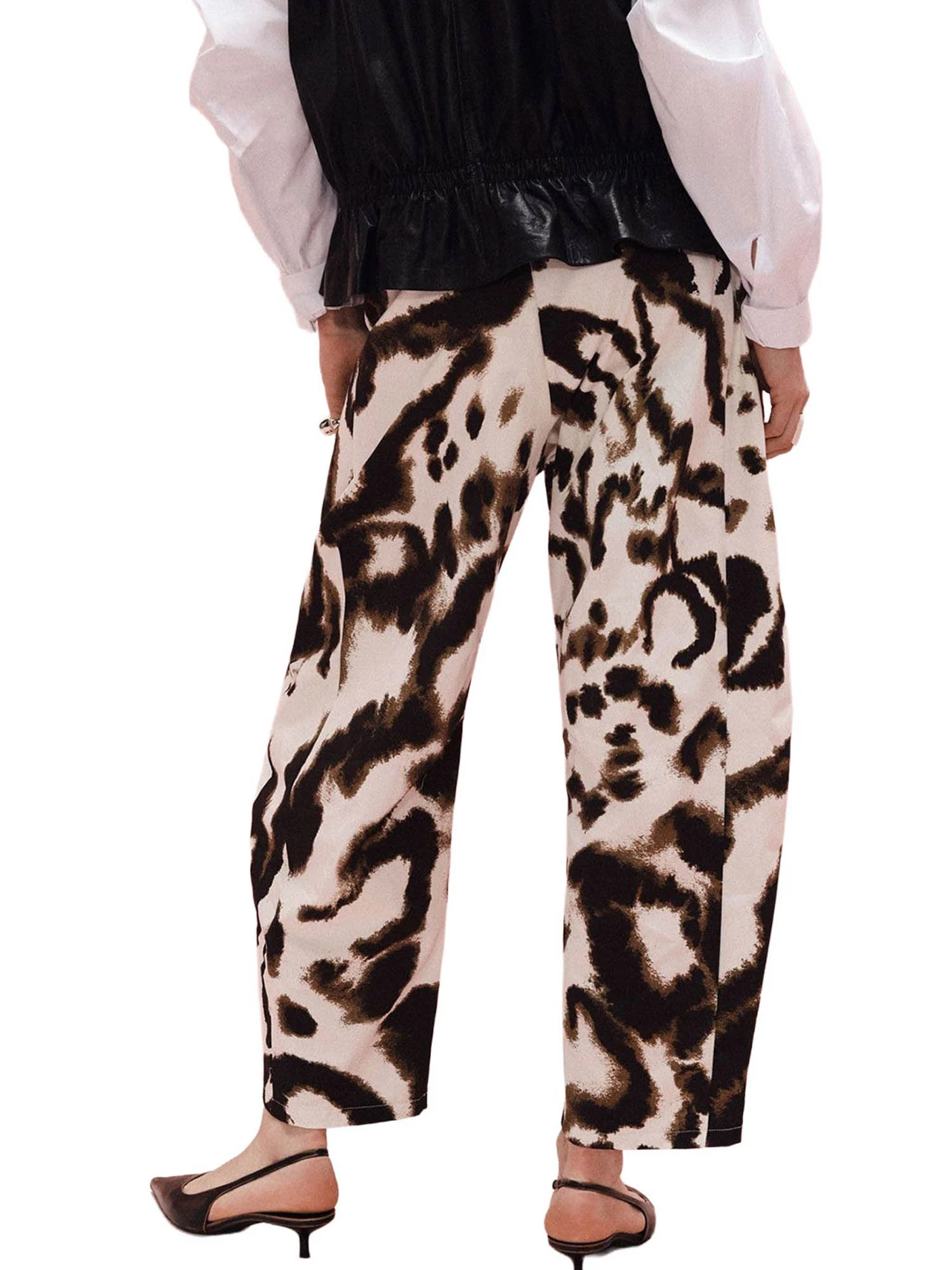 Chino Imperial Donna palazzo stampato Animalier - Image 2