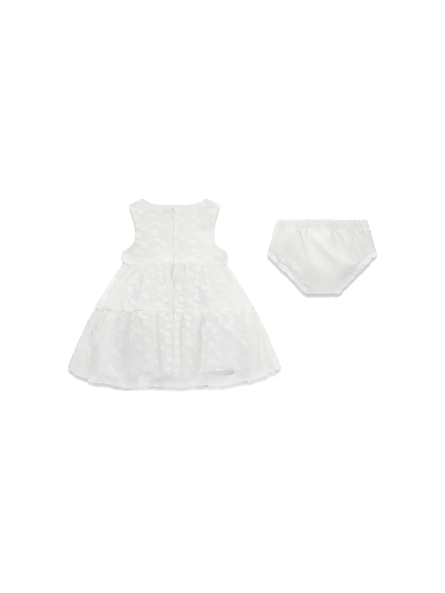 Completo Guess Neonata abito e panties bianco - Image 2