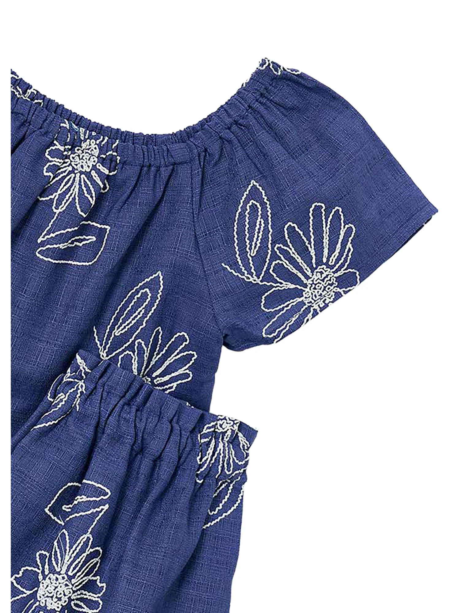 Completo Mayoral Bambina blusa e gonna stampato porcellana - Image 3