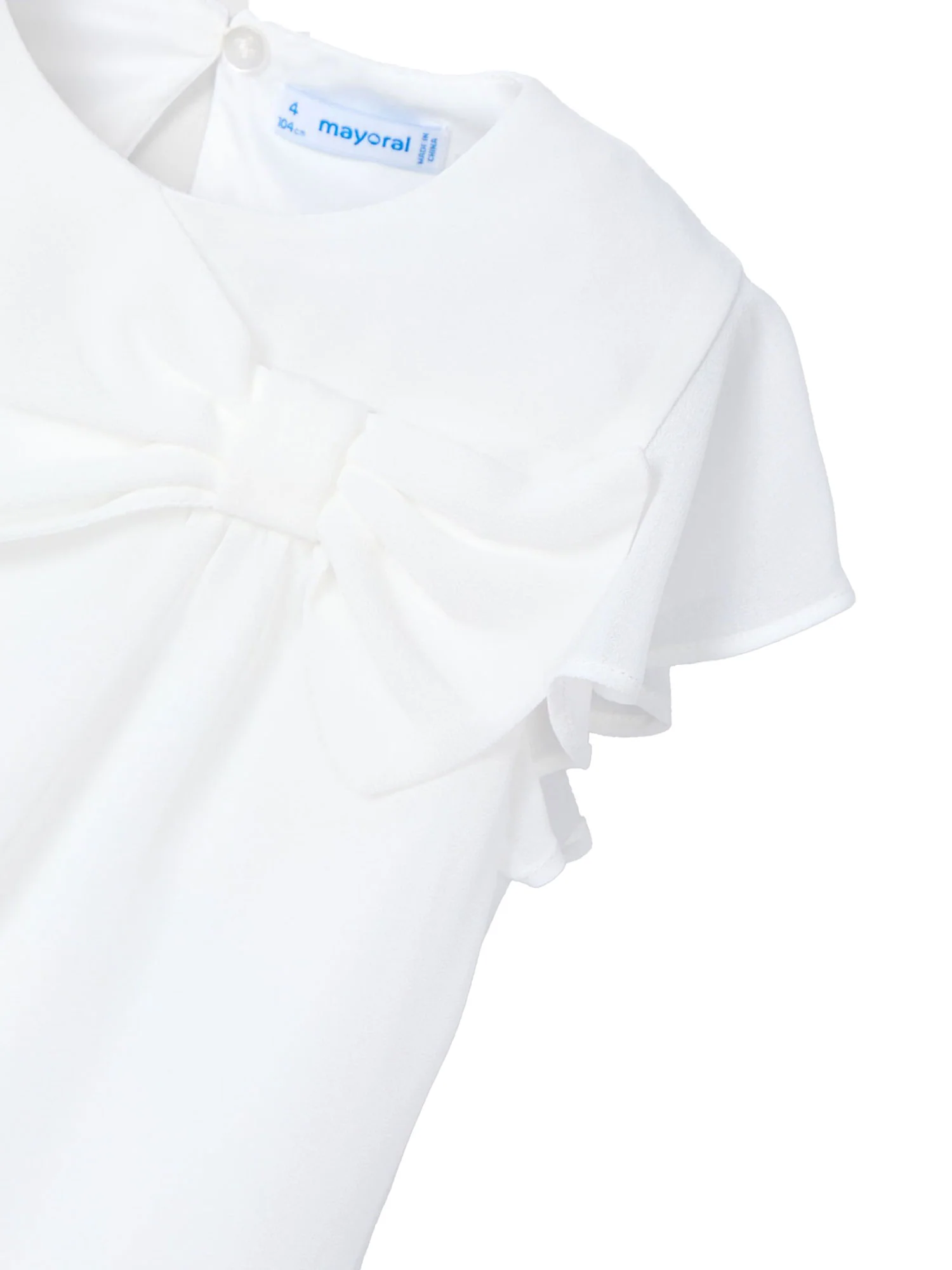Completo due pezzi (blusa+short) poly bianco/celeste - Image 165