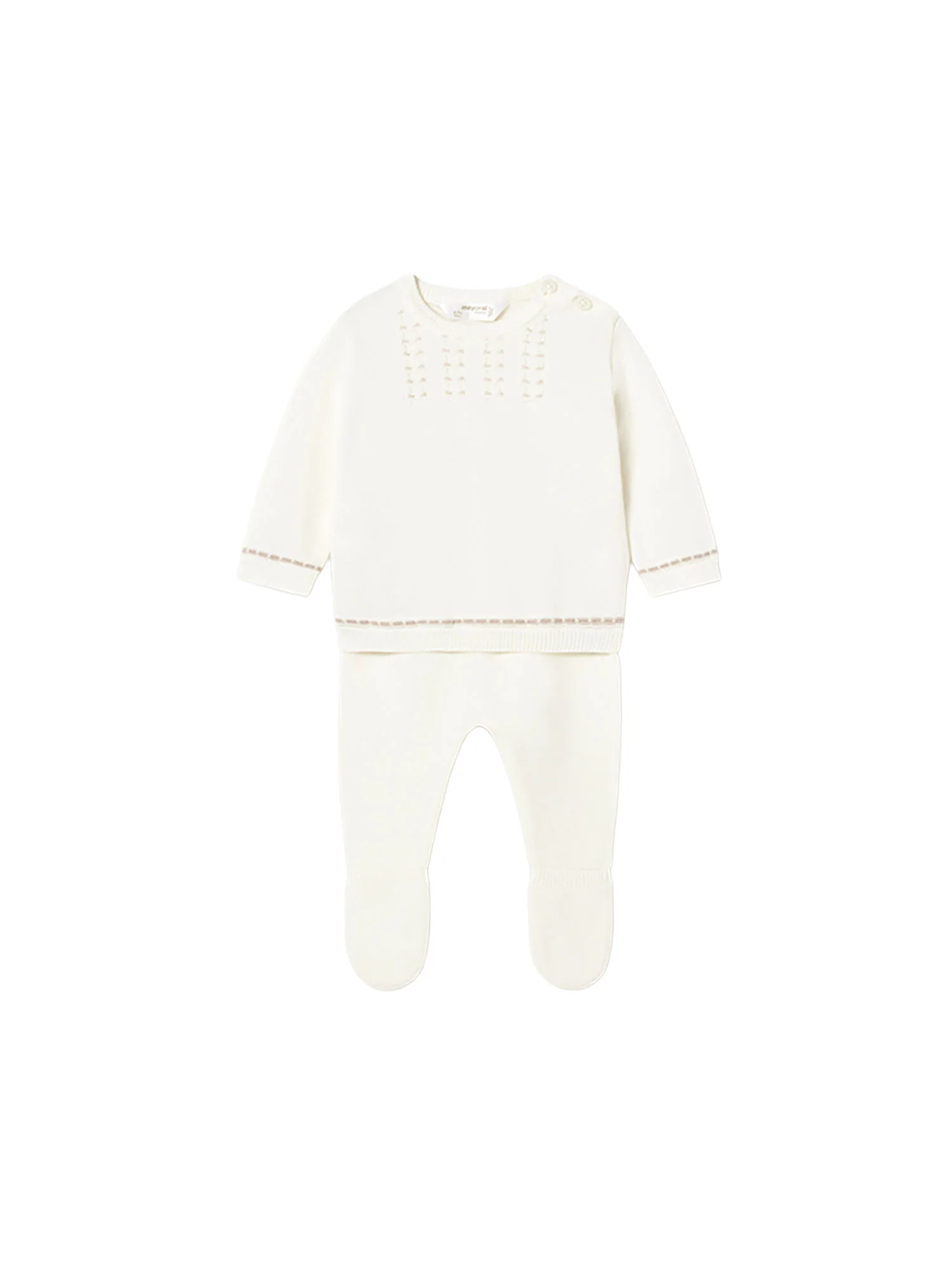 Completo Mayoral Neonato maglia e ghettina ceramica