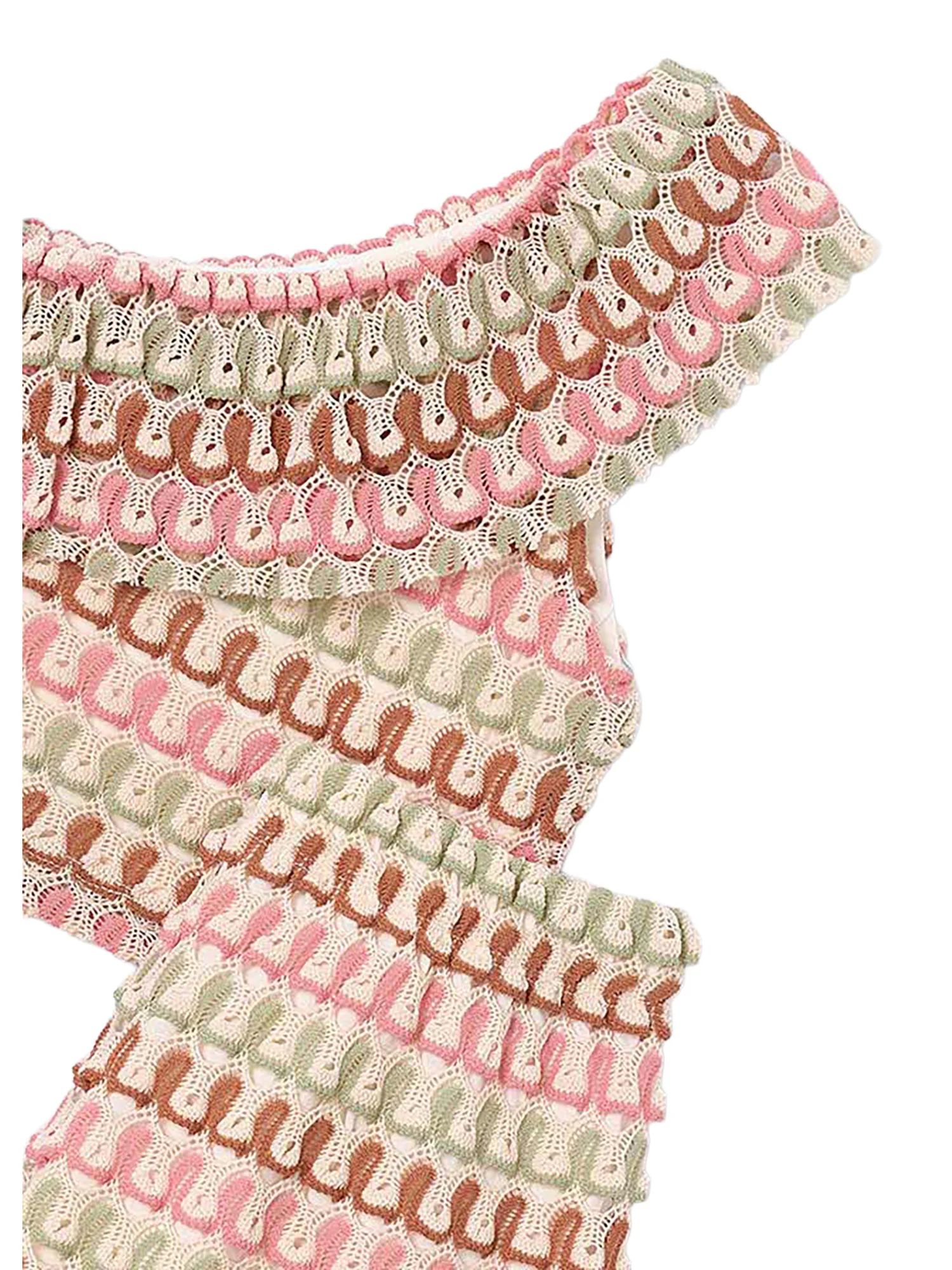 Completo Mayoral Bambina top e shorts fantasia mandarino - Image 3