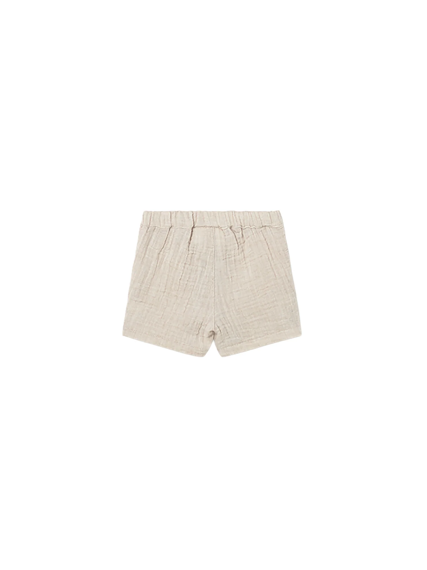 Completo Mayoral Neonato gilet, t-shirt e shorts in cotone grano - Image 3