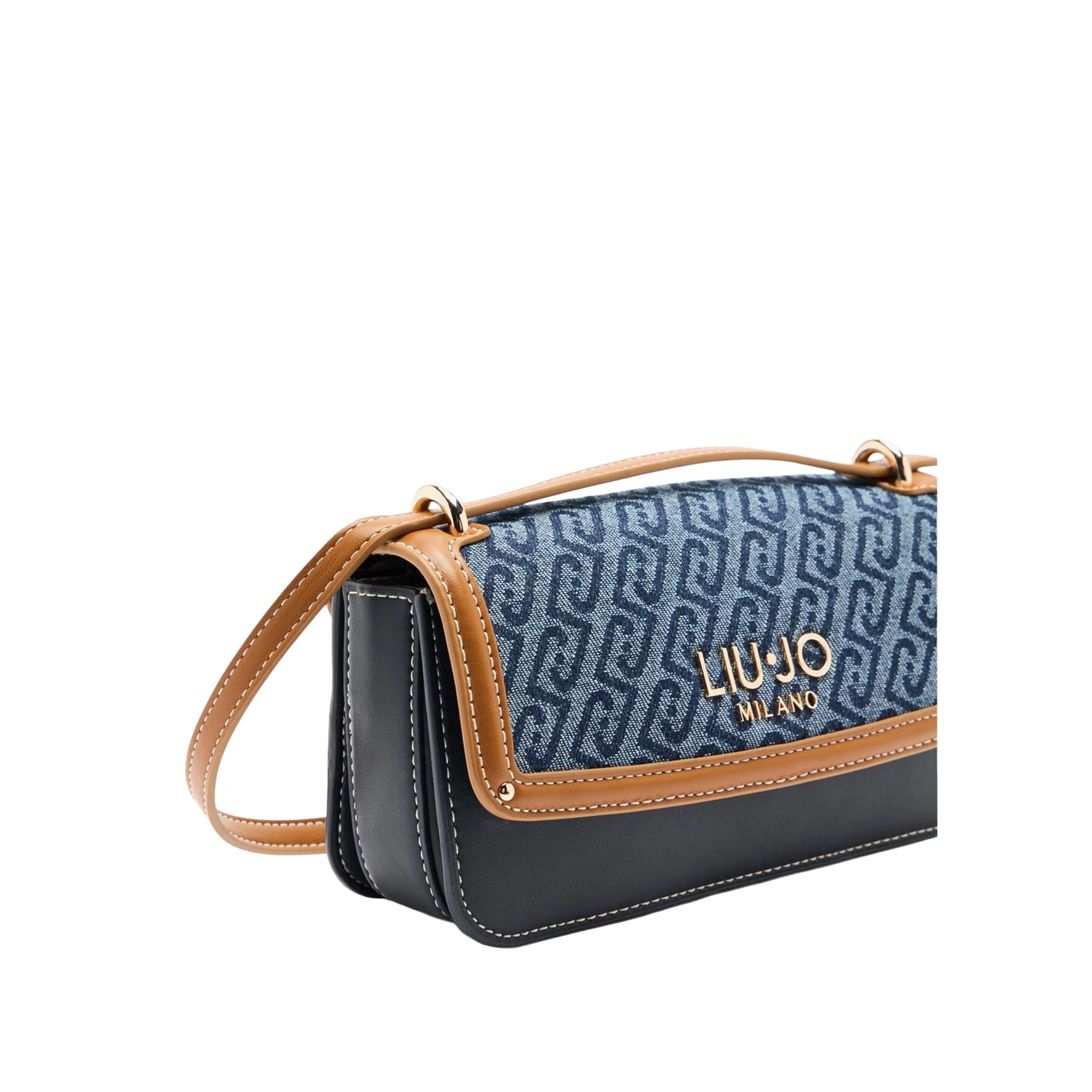 Borsa a spalla crossbody LiuJo donna east west S blu - Image 2