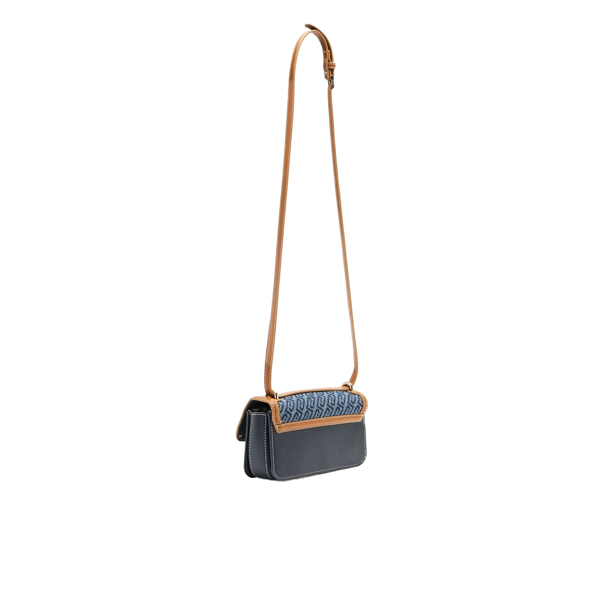 Borsa a spalla crossbody LiuJo donna east west S blu - Image 4