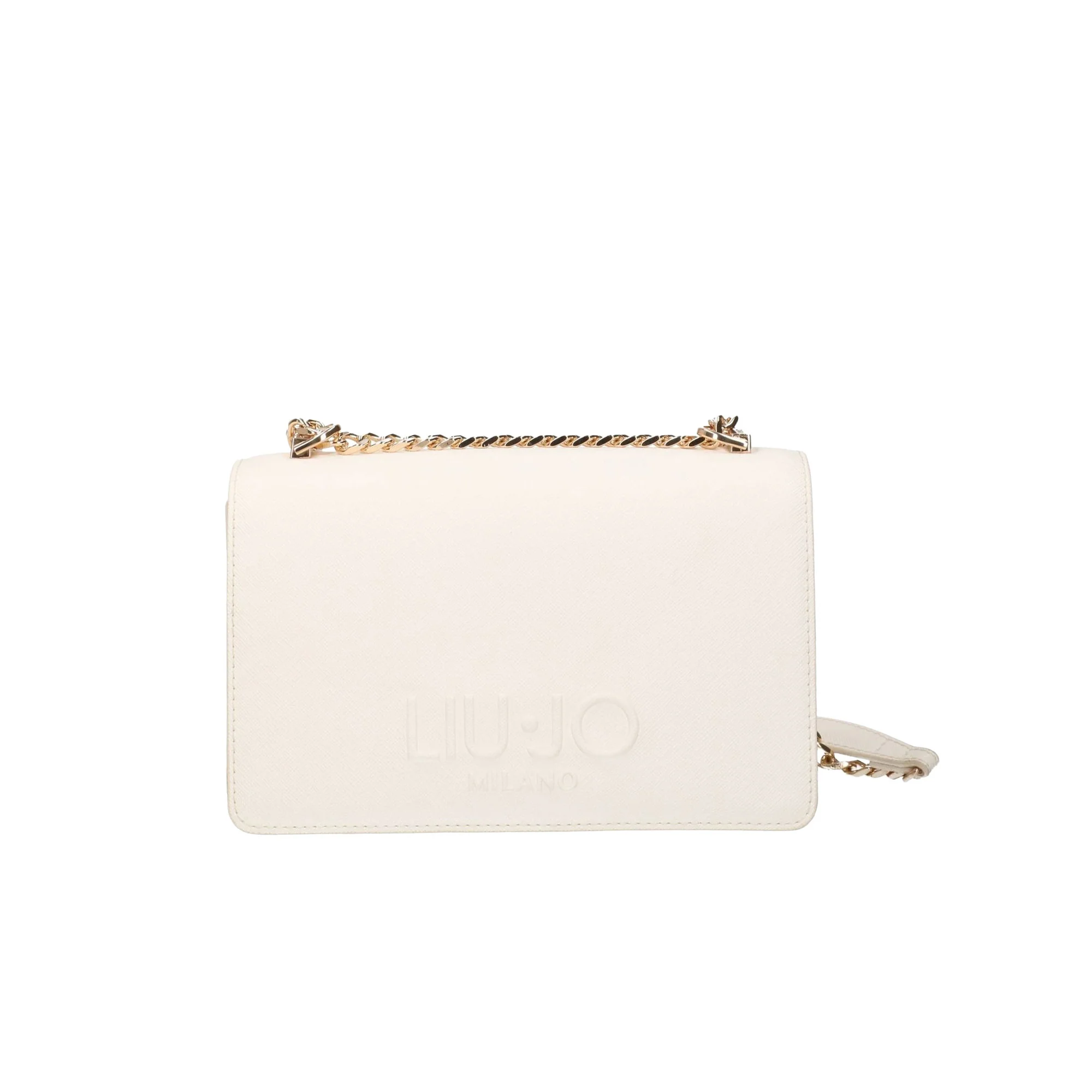 Borsa a spalla crossbody LiuJo donna M crema