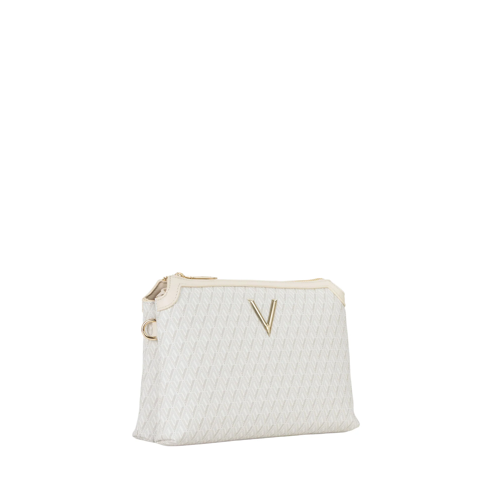 Borsa a tracolla Valentino donna queen re ecrù multi - Image 2