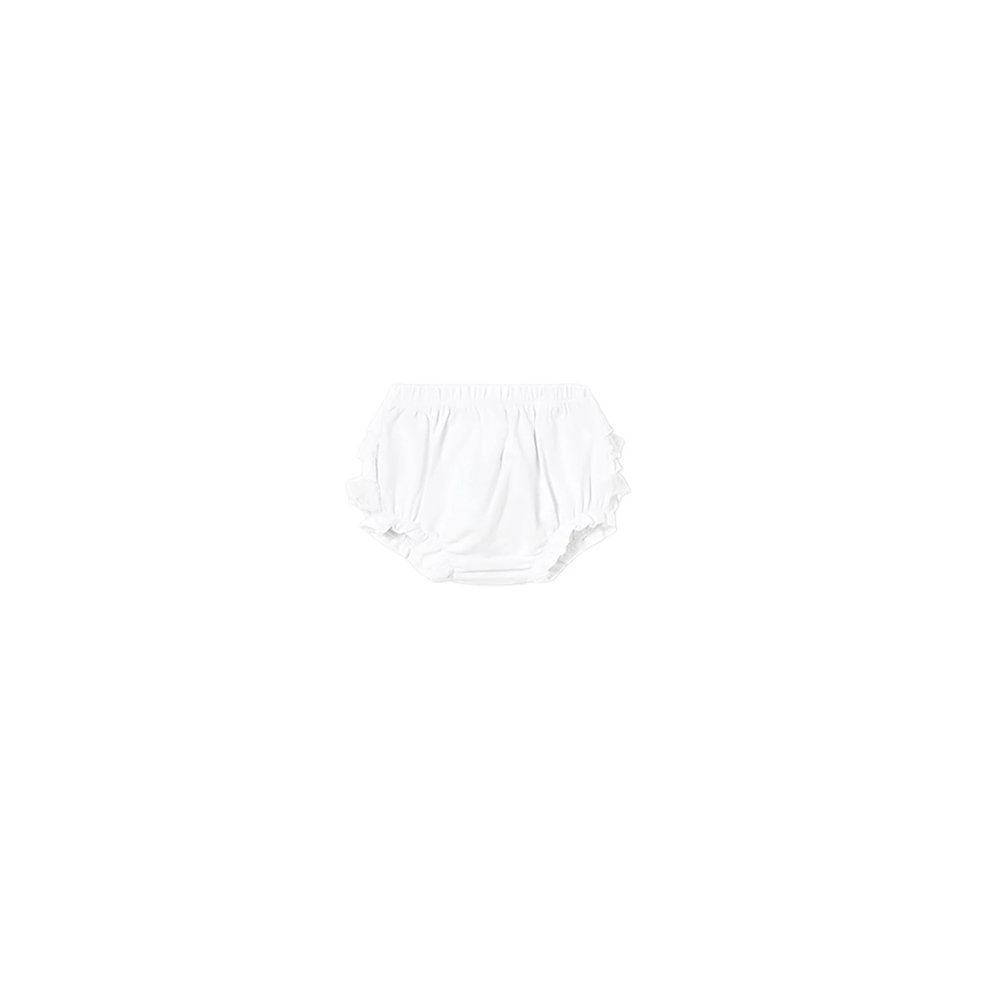 Culotte Mayoral Neonata volant bianco