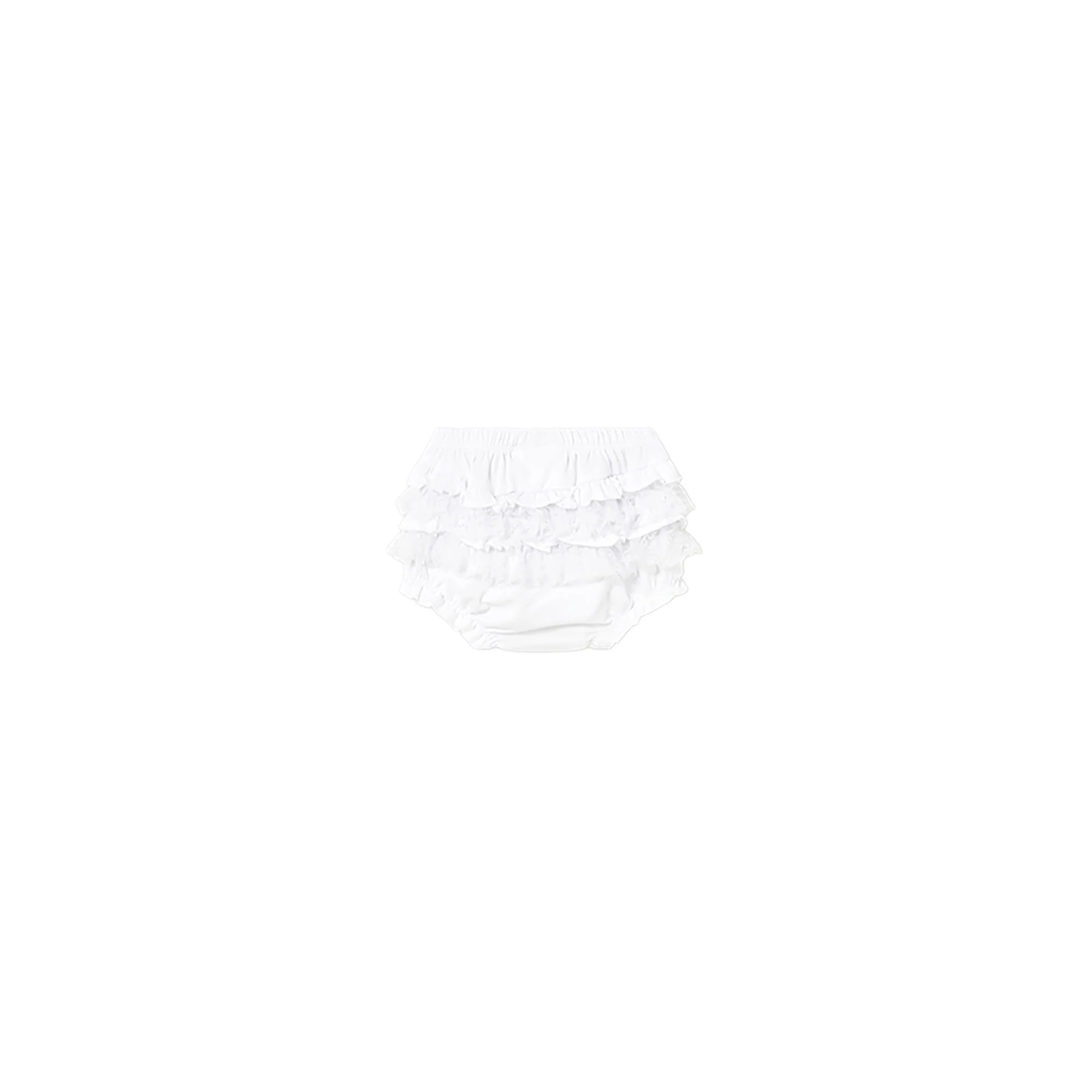 Culotte Mayoral Neonata volant bianco - Image 2
