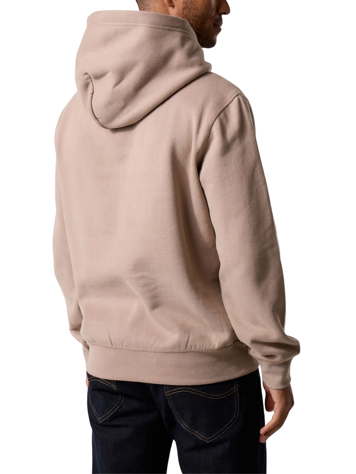 Felpa con cappuccio Tommy Hilfiger modello essential seasonal beige - Image 2