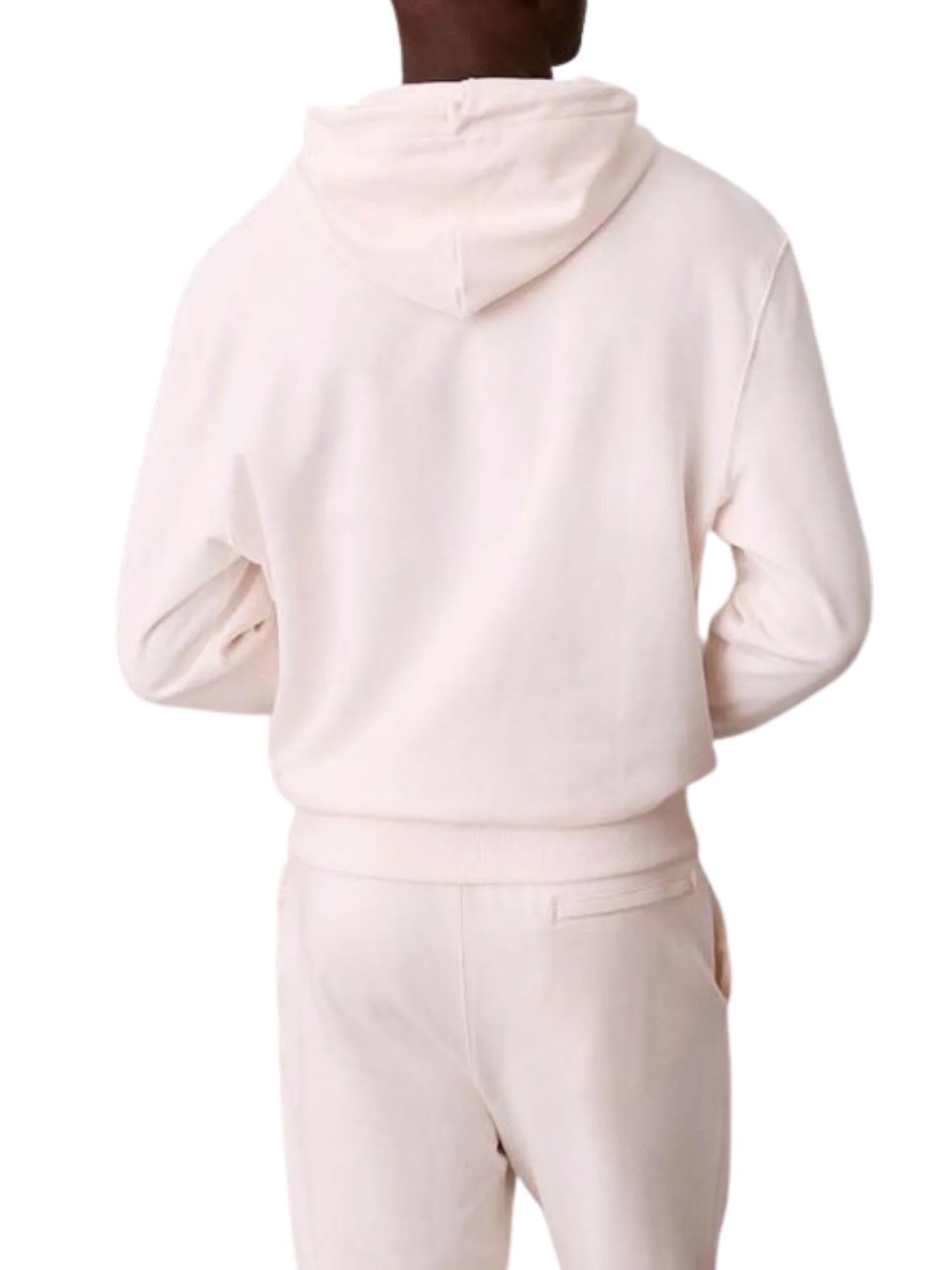 Felpa con cappuccio Calvin Klein Jeans modello graphic 350terry bianco - Image 2