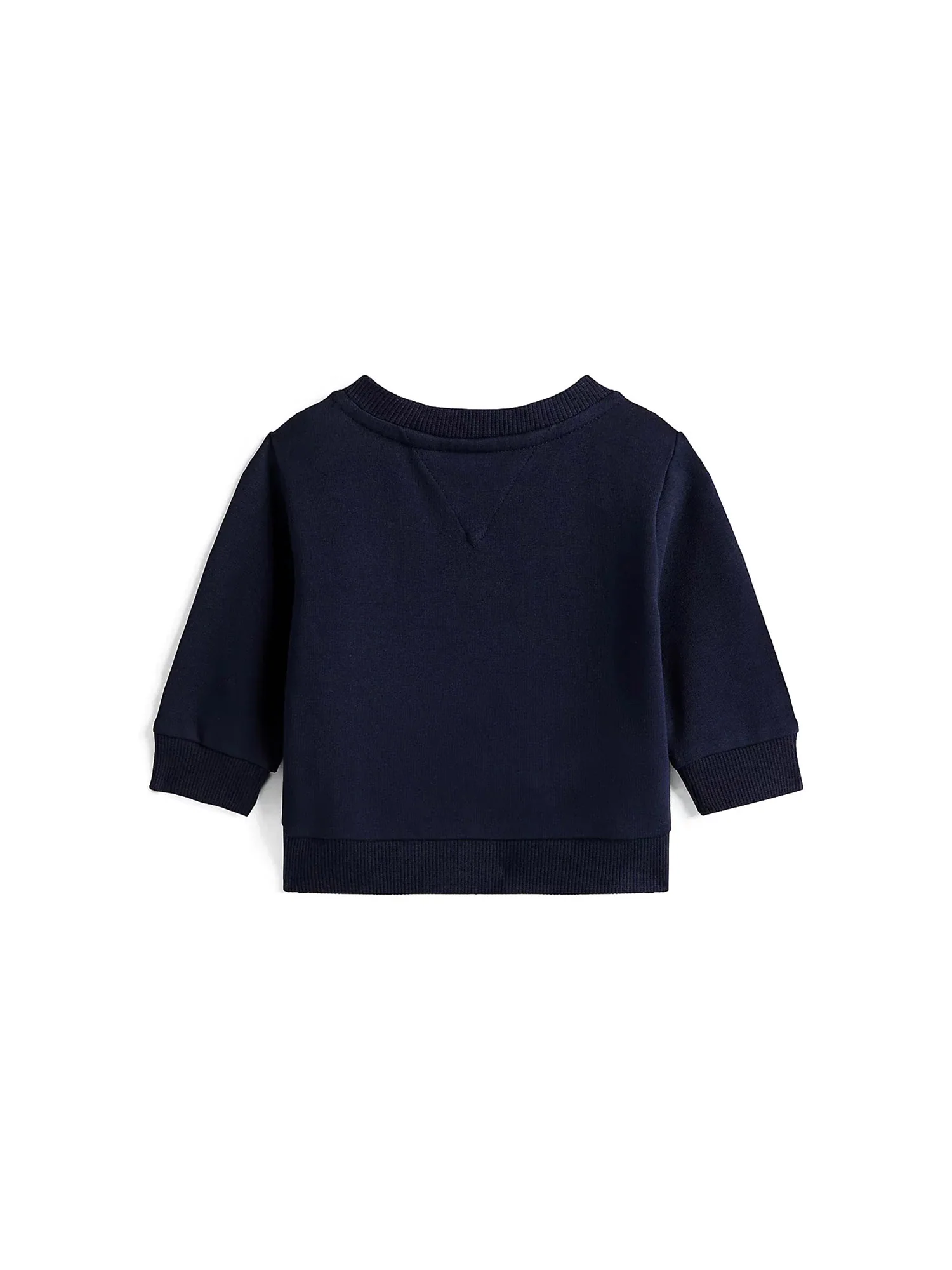Felpa girocollo Tommy Hilfiger neonato colorblock blu - Image 2