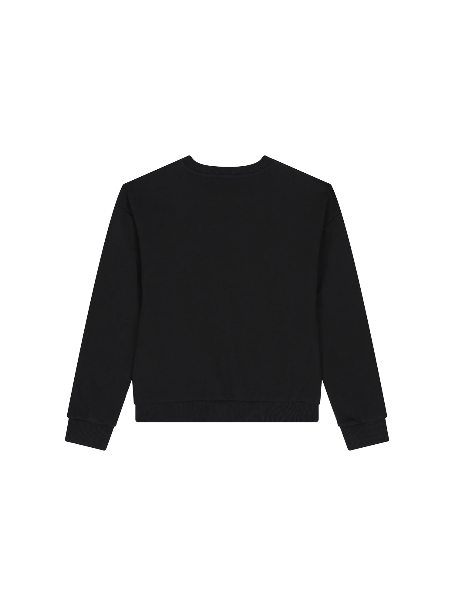 Felpa Guess bambina maniche lunghe active con logo nero - Image 2
