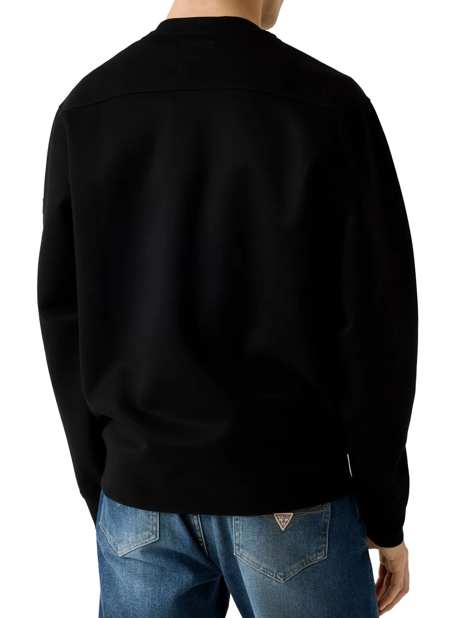 Felpa Guess uomo New T.Stretch nero - Image 2