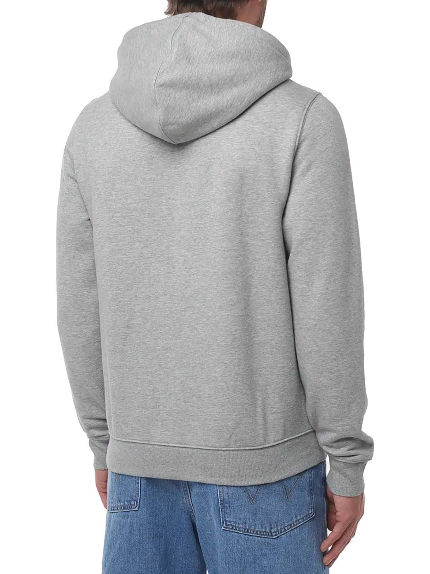 Felpa Dickies uomo con cappuccio e zip Oakport grigio - Image 2