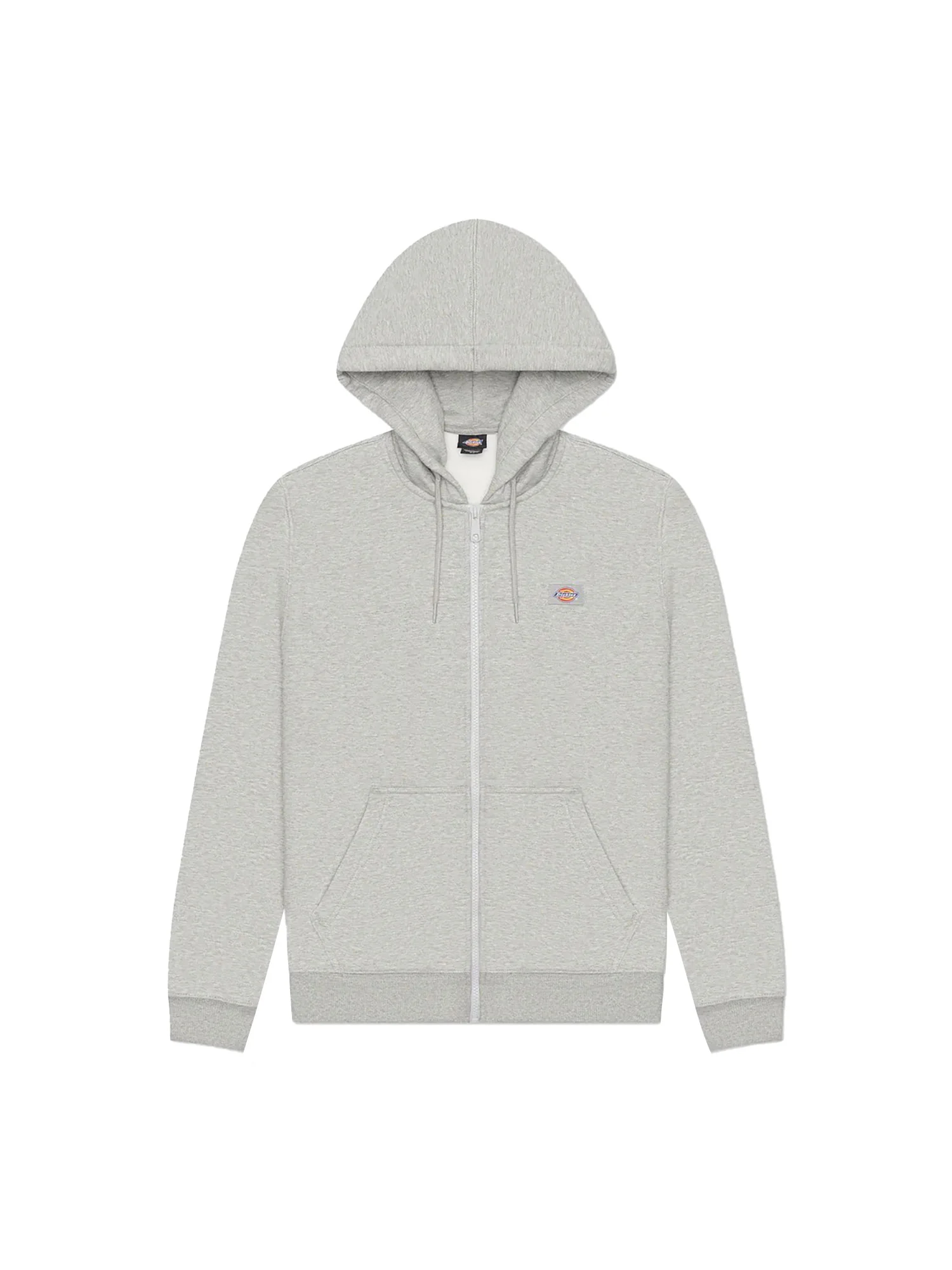 Felpa Dickies uomo con cappuccio e zip Oakport grigio - Image 3