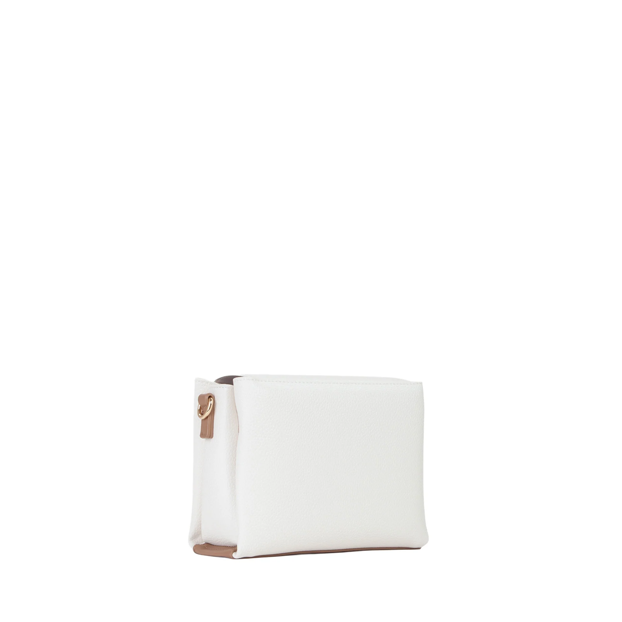 Borsa a spalla con pattina small Valentino donna alexia bianco cuoio - Image 4