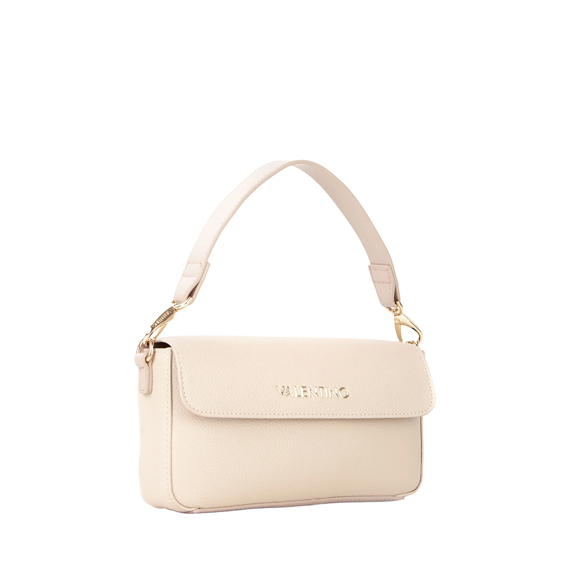 Borsa a spalla con pattina Valentino donna alexia ecrù - Image 2