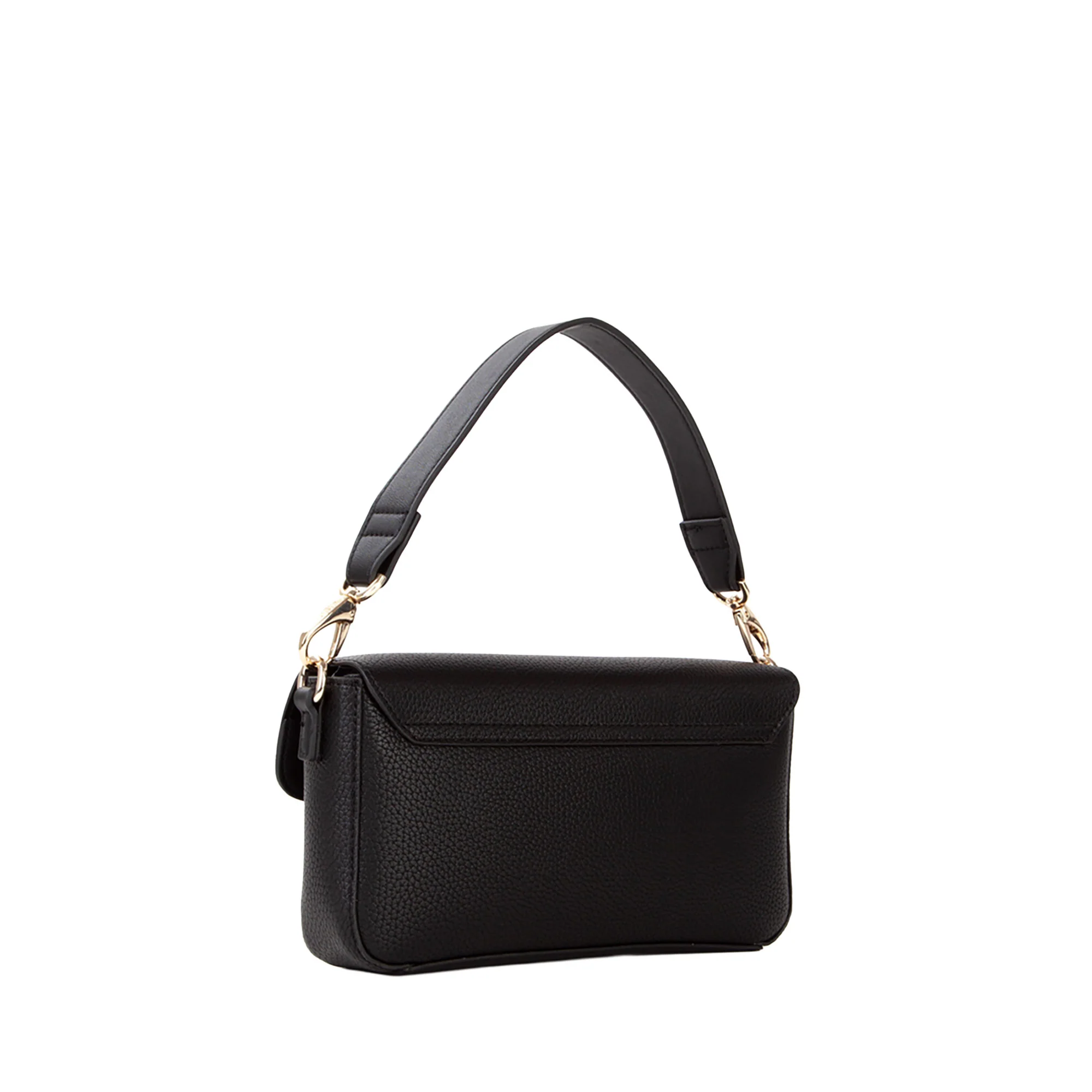 Borsa a spalla con pattina Valentino donna alexia nero - Image 3