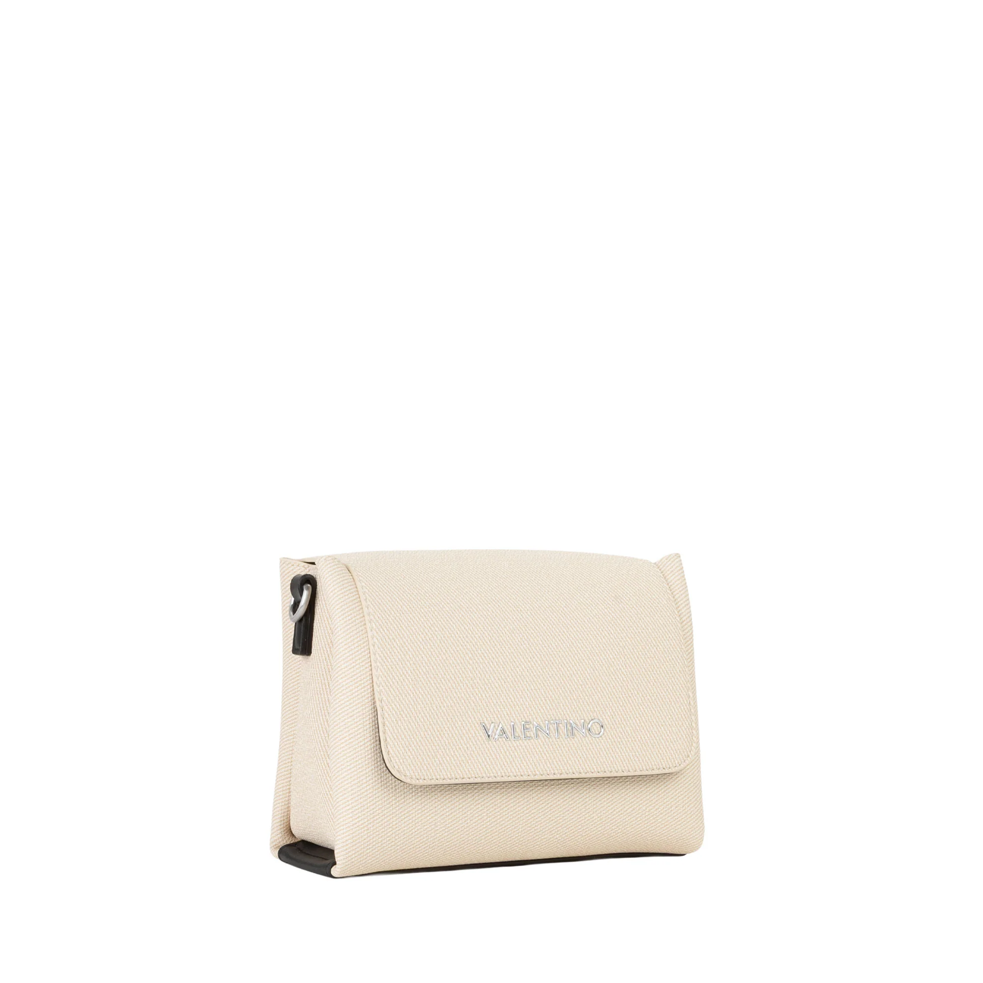 Borsa a spalla con pattina Valentino donna alexia summer naturale/nero - Image 3