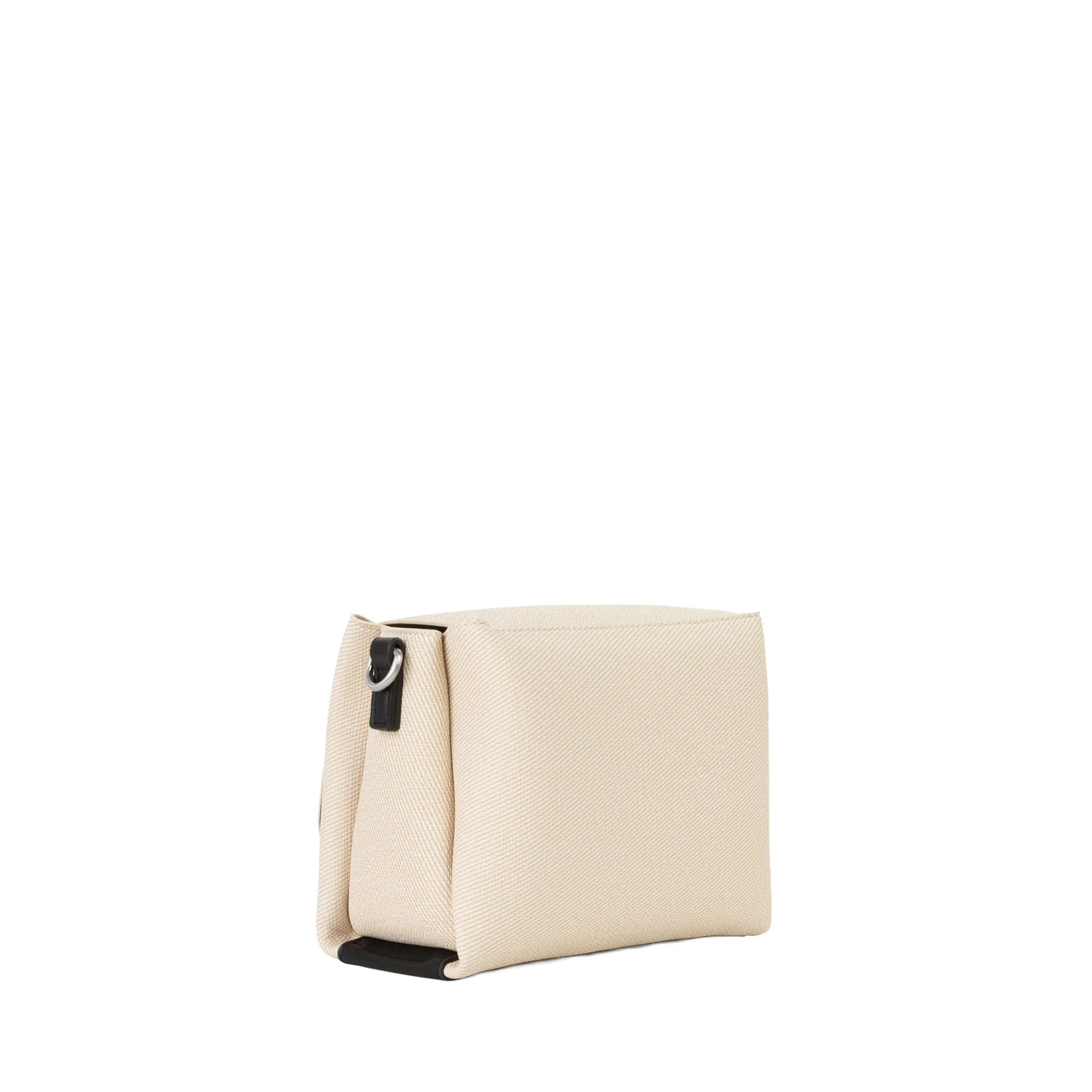 Borsa a spalla con pattina Valentino donna alexia summer naturale/nero - Image 4