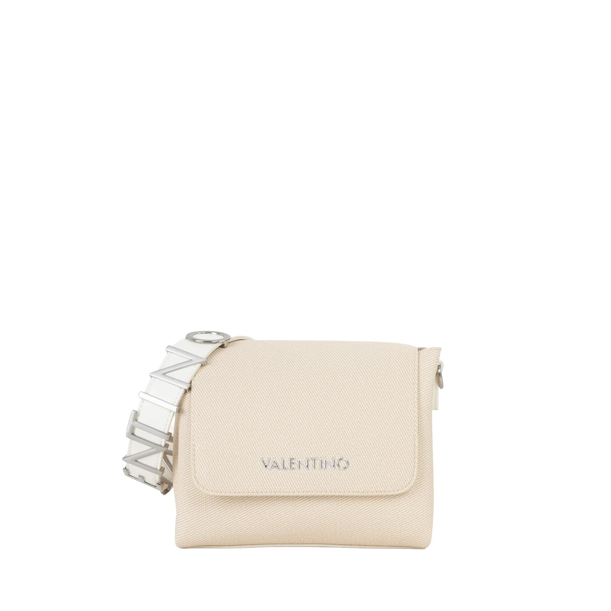 Borsa a spalla con pattina Valentino donna alexia summer naturale/panna - Image 2