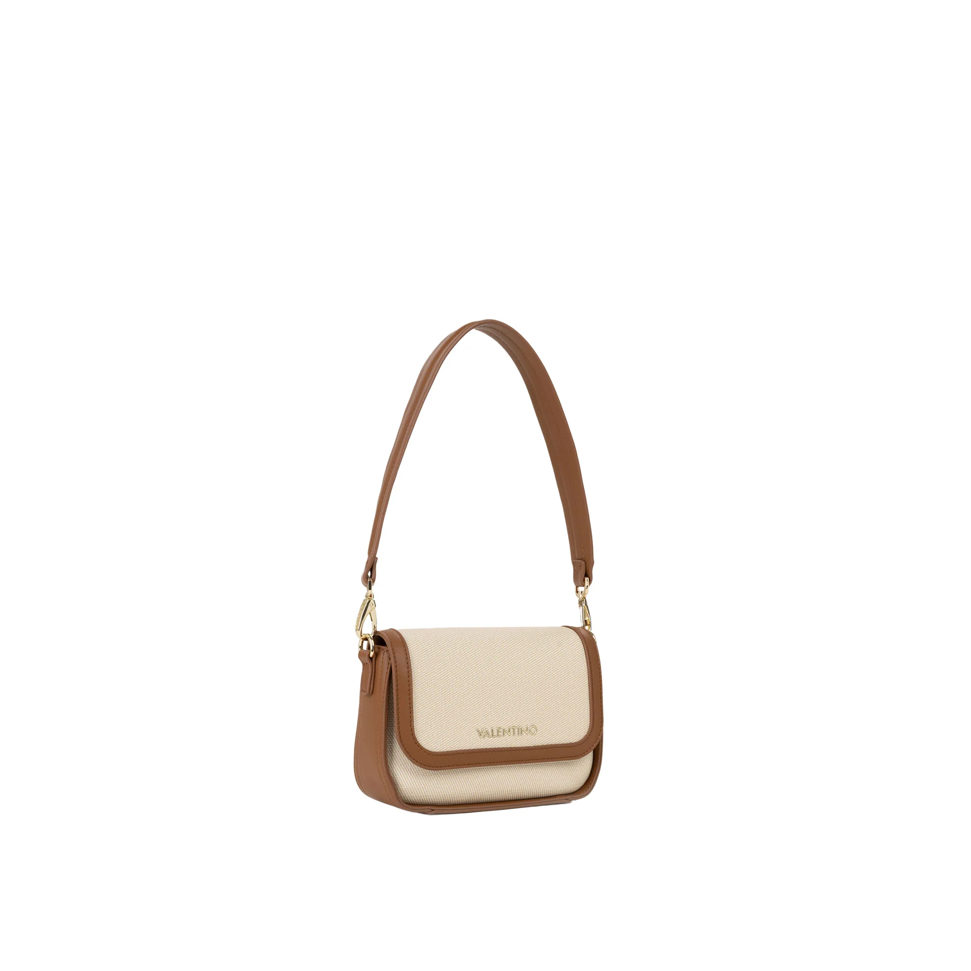 Borsa a spalla con pattina Valentino donna atena re naturale/cuoio - Image 2