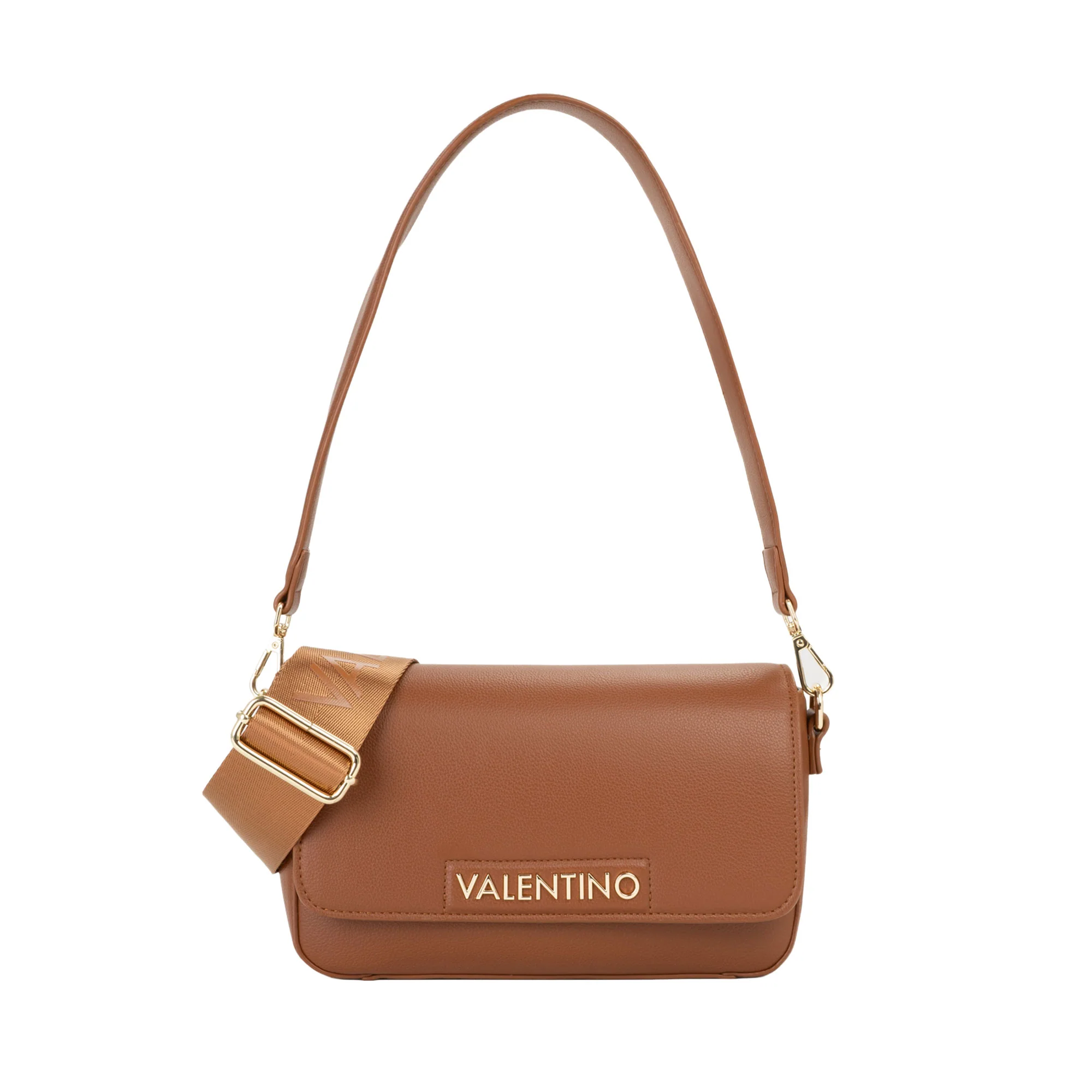 Borsa a spalla con pattina Valentino donna aury re cuoio - Image 2