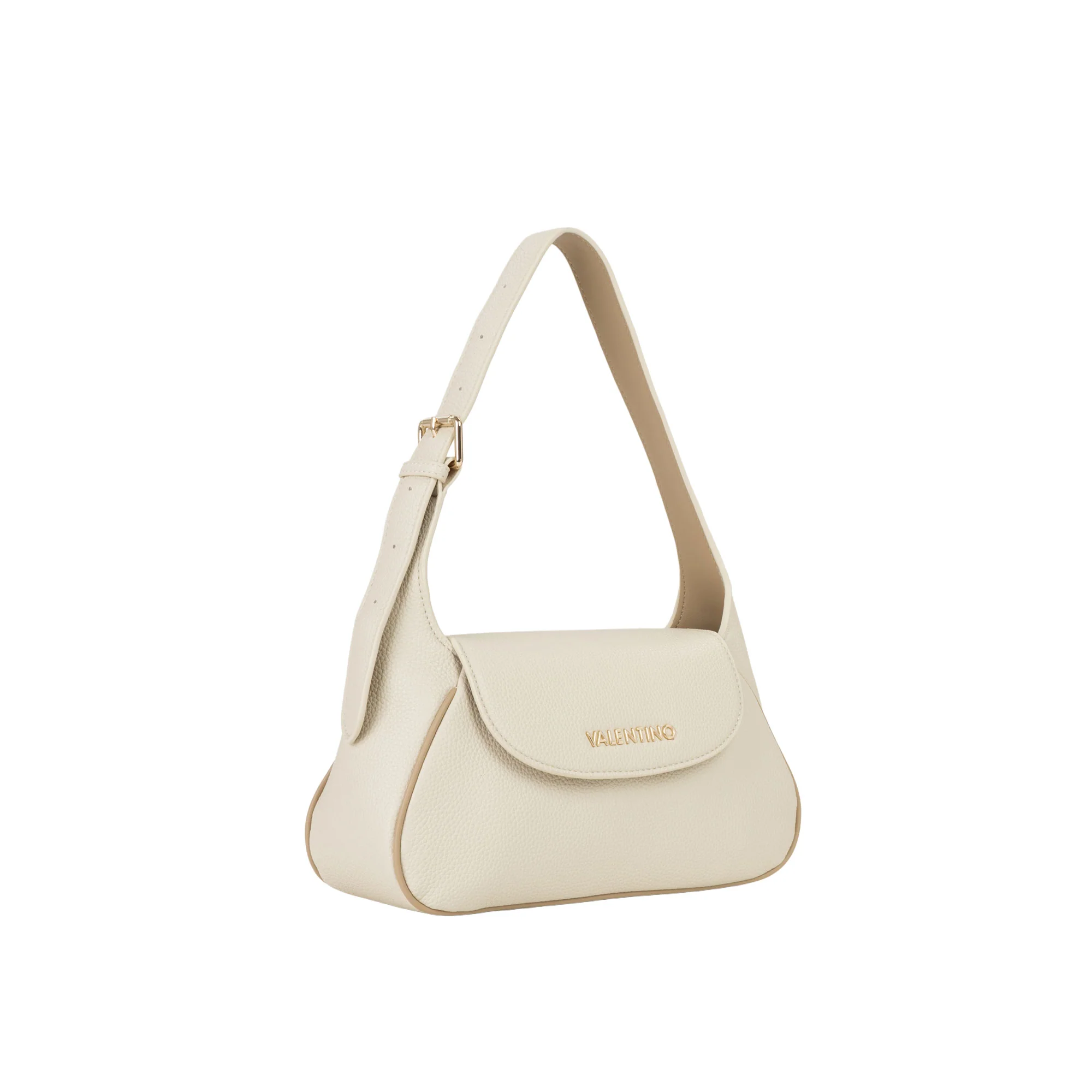 Borsa a spalla flap bag Valentino donna Daphne Re ecrù - Image 2