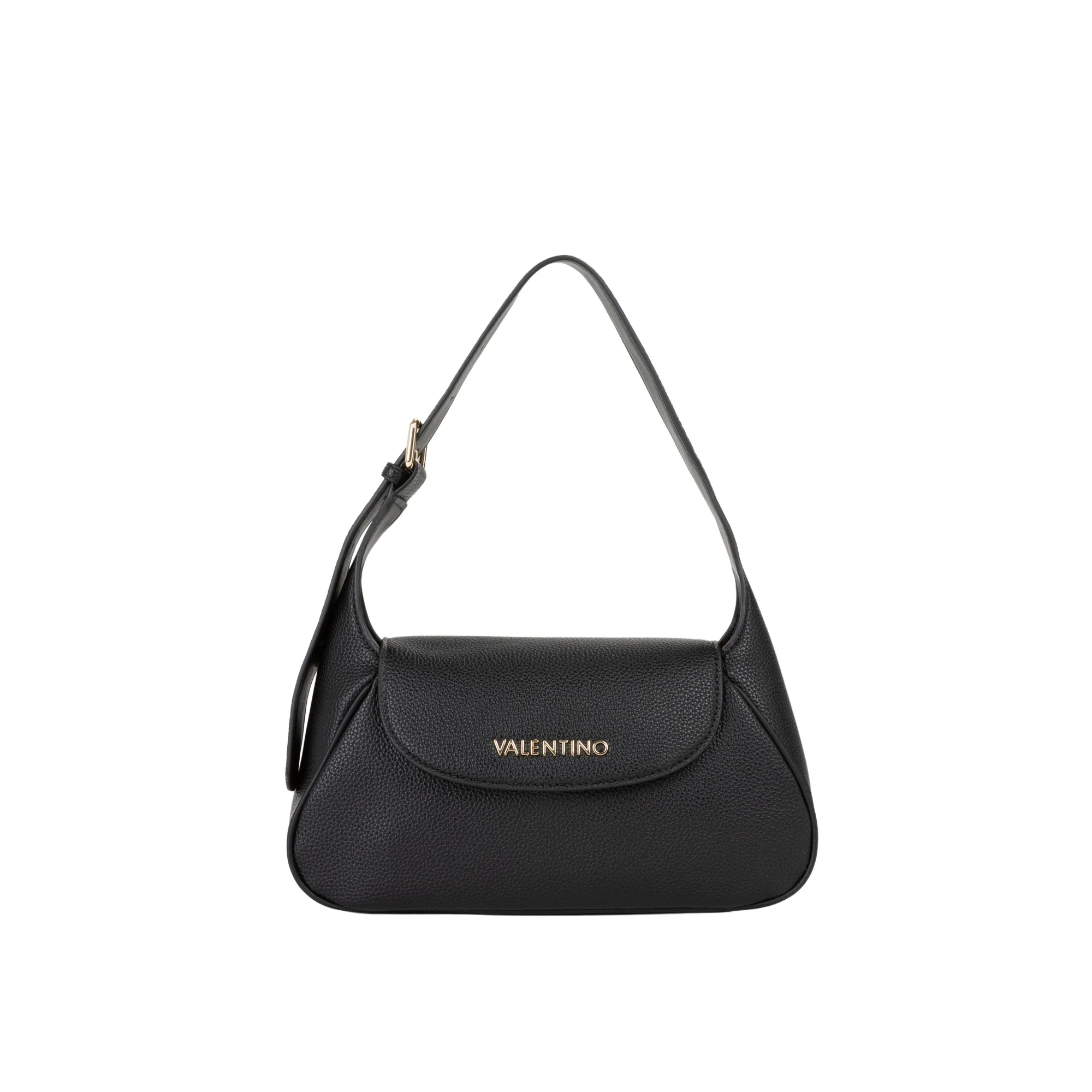 Borsa a spalla flap bag Valentino donna Daphne Re nero