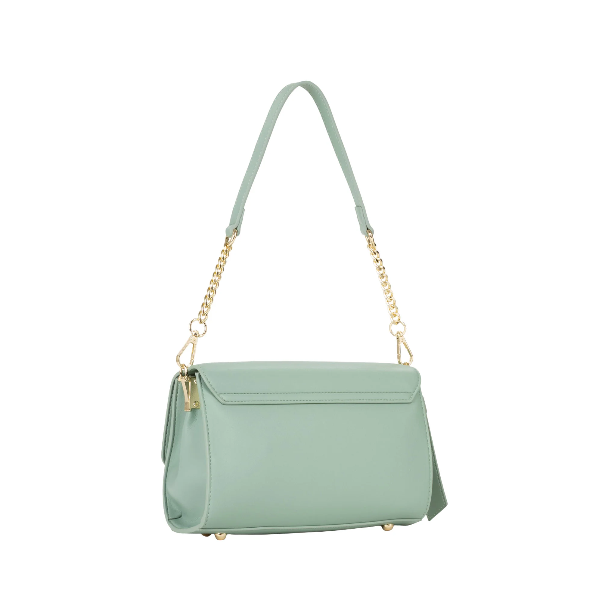 Borsa a spalla Valentino donna con pattina Hira laguna - Image 3