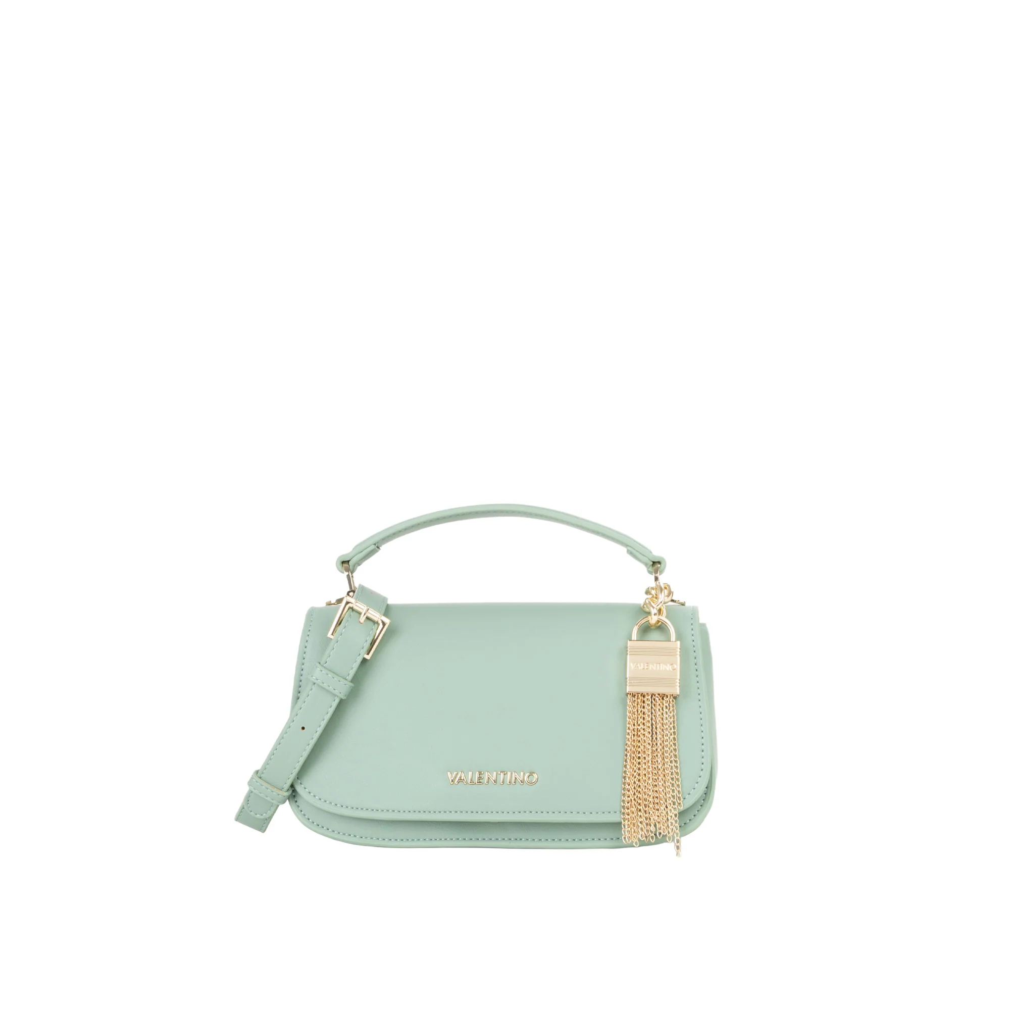 Borsa a spalla flap bag Valentino donna Iride laguna