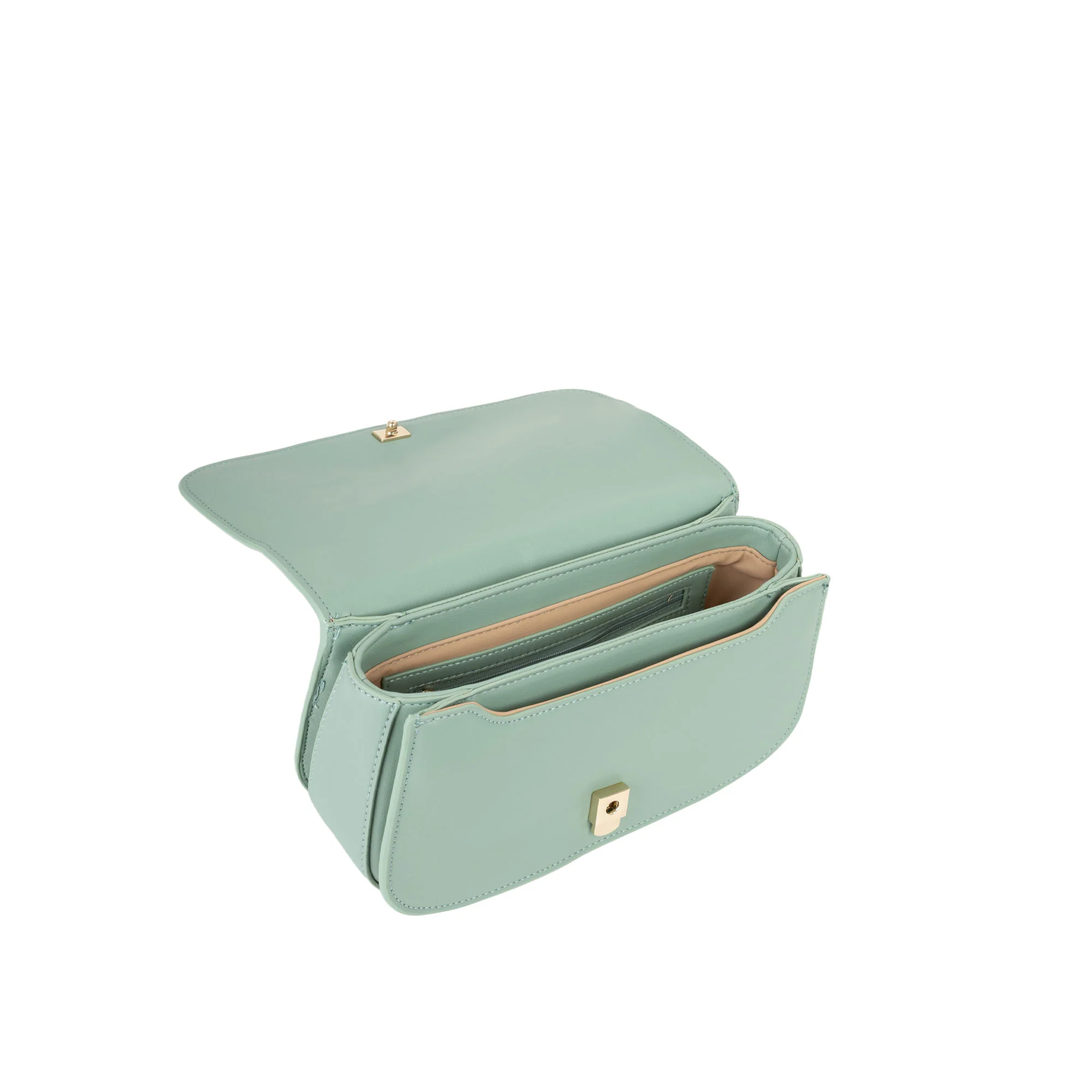 Borsa a spalla flap bag Valentino donna Iride laguna - Image 4