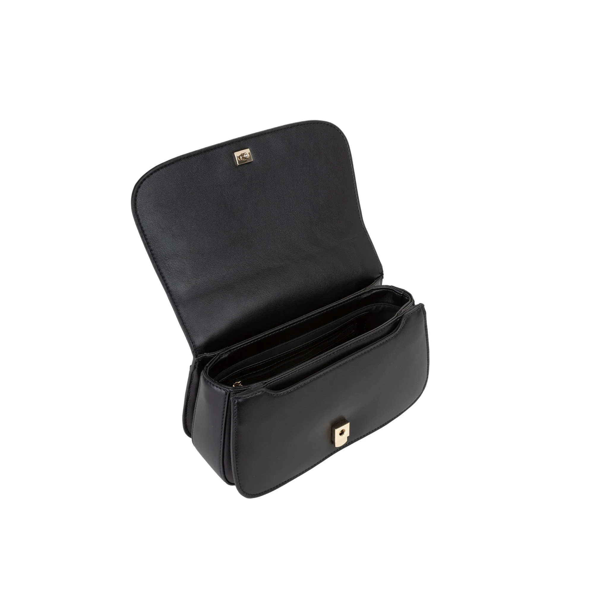 Borsa a spalla flap bag Valentino donna Iride nero - Image 4