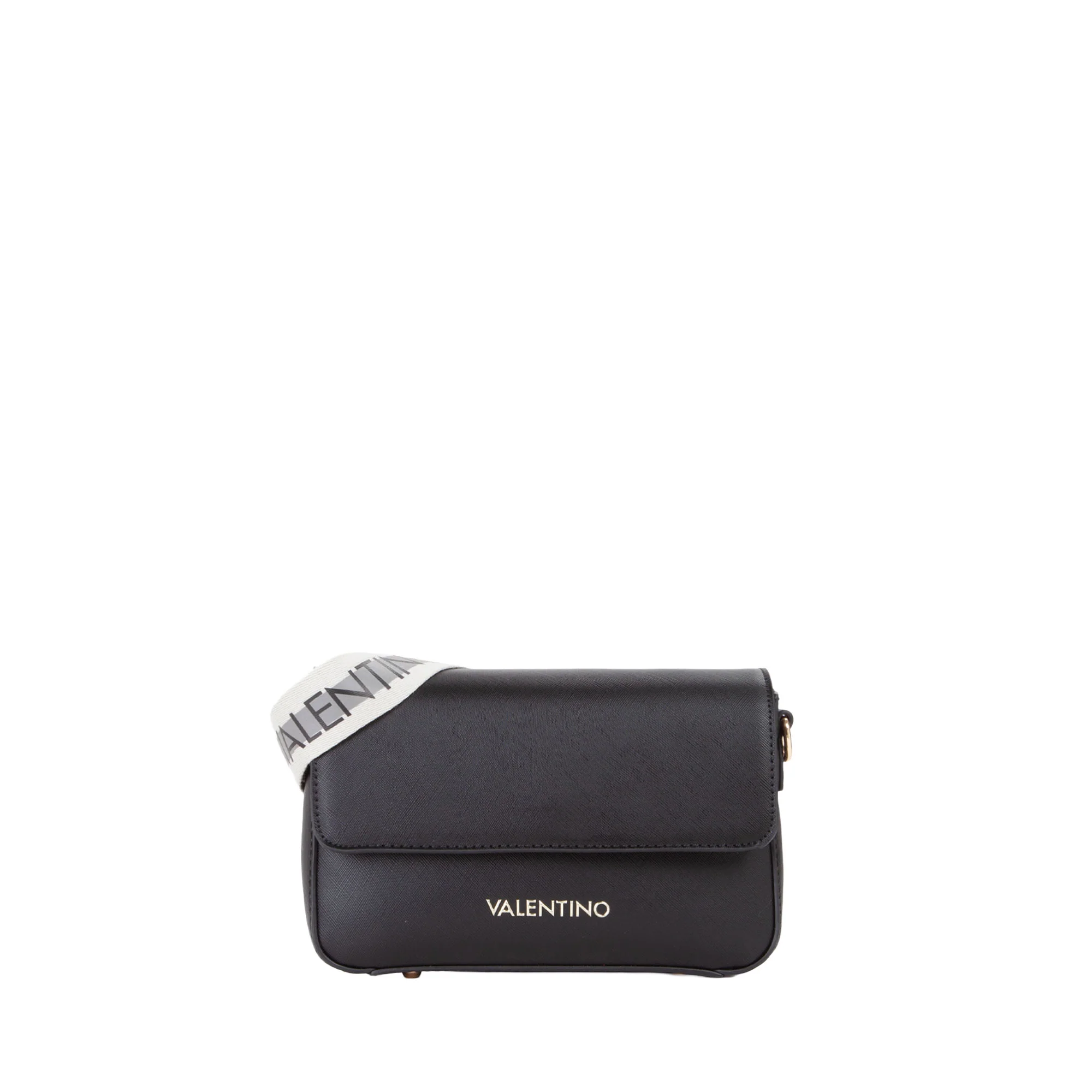 Borsa a spalla con pattina Valentino donna zero re nero - Image 2