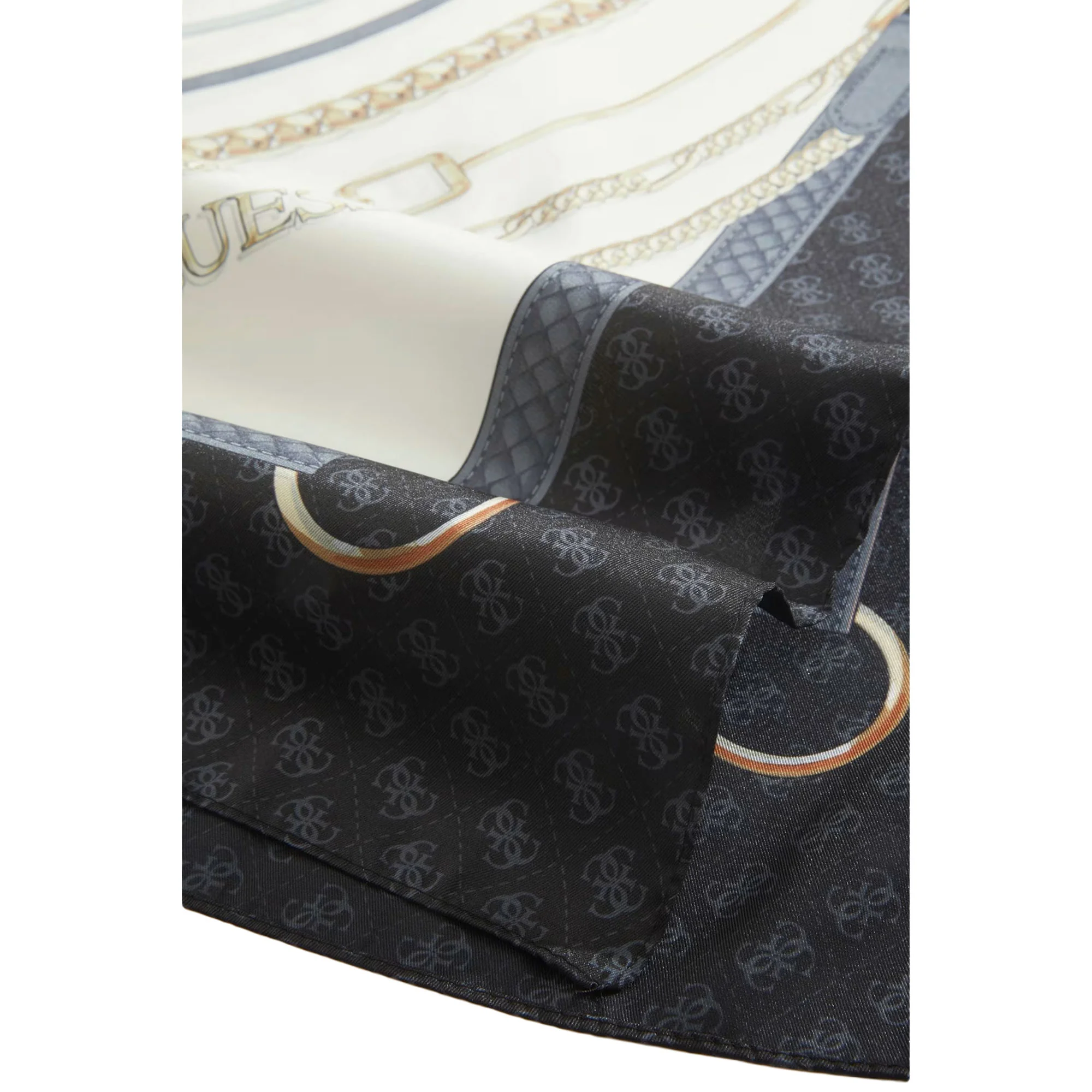 Foulard Guess donna 90X90 Poly nero - Image 3