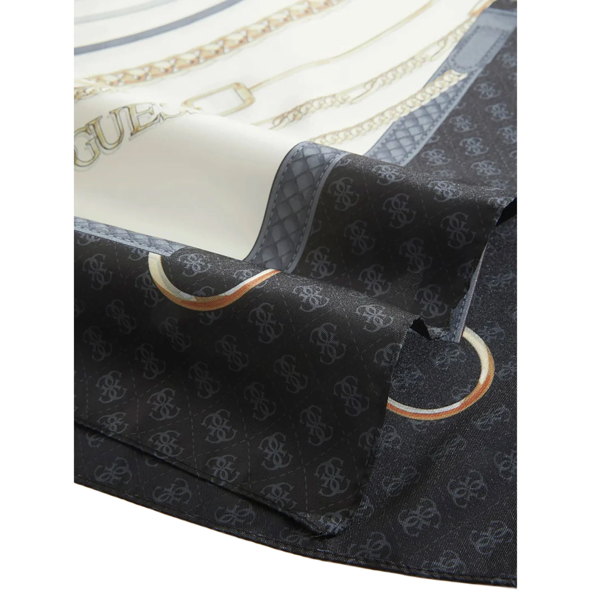 Foulard Guess donna 90X90 Poly taupe - Image 3