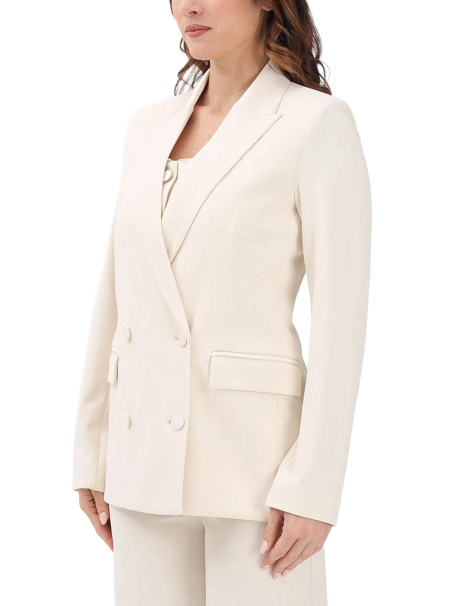 Giacca Vicolo donna 1 BT. Over beige