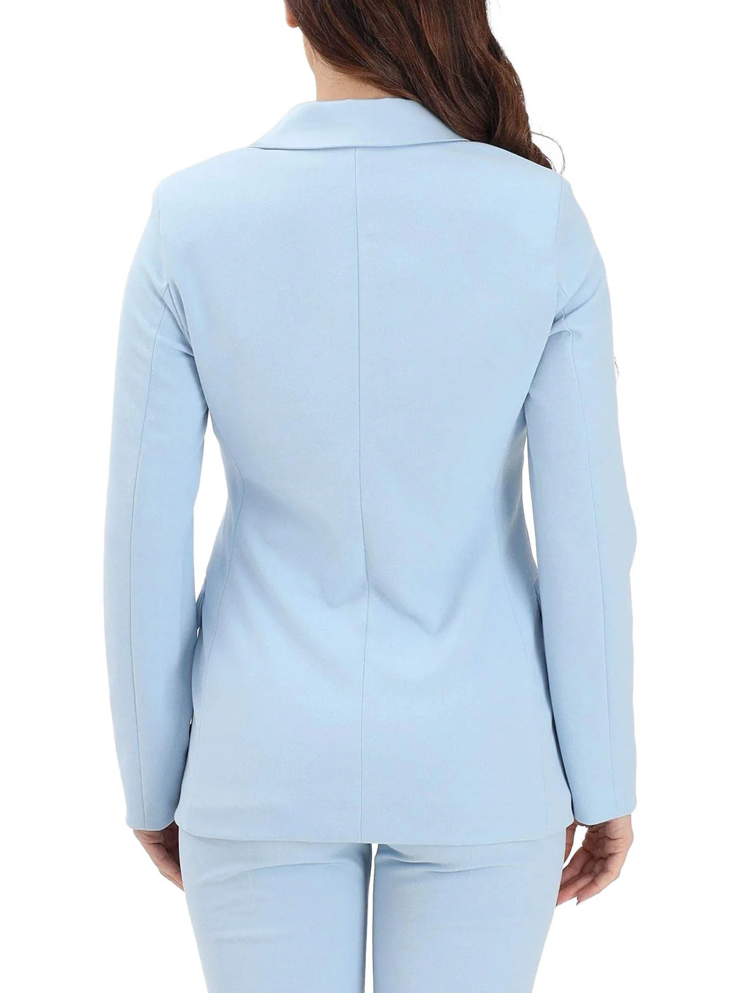 Giacca Vicolo donna Dopppio petto azzurro - Image 2